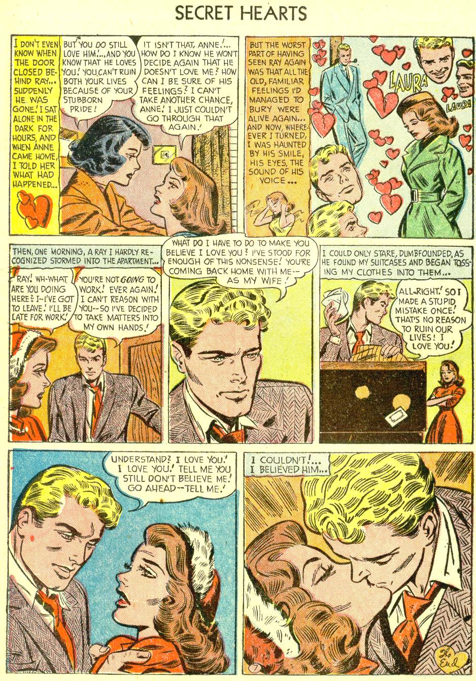 Read online Secret Hearts comic -  Issue #21 - 24