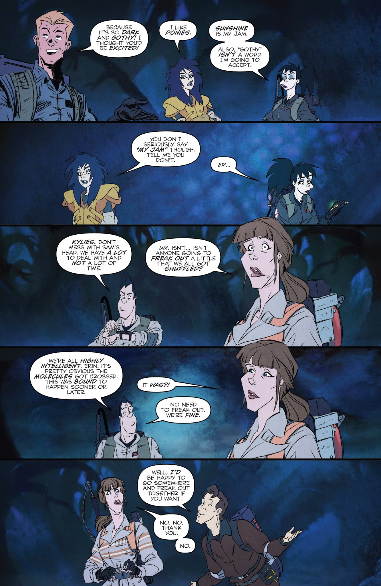 Read online Ghostbusters: Crossing Over comic -  Issue #4 - 18