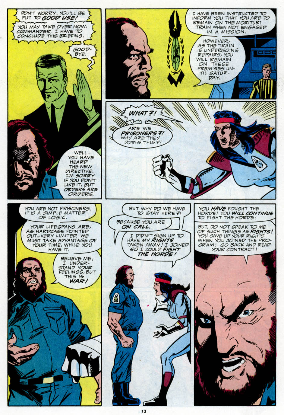 Read online Strikeforce: Morituri comic -  Issue #23 - 15