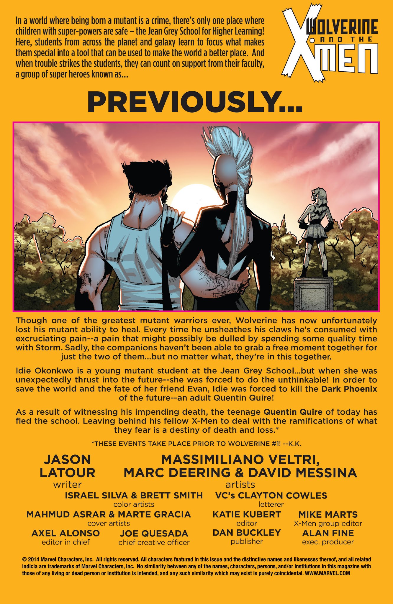 Read online Wolverine and the X-Men comic -  Issue # _TPB 2 - 4
