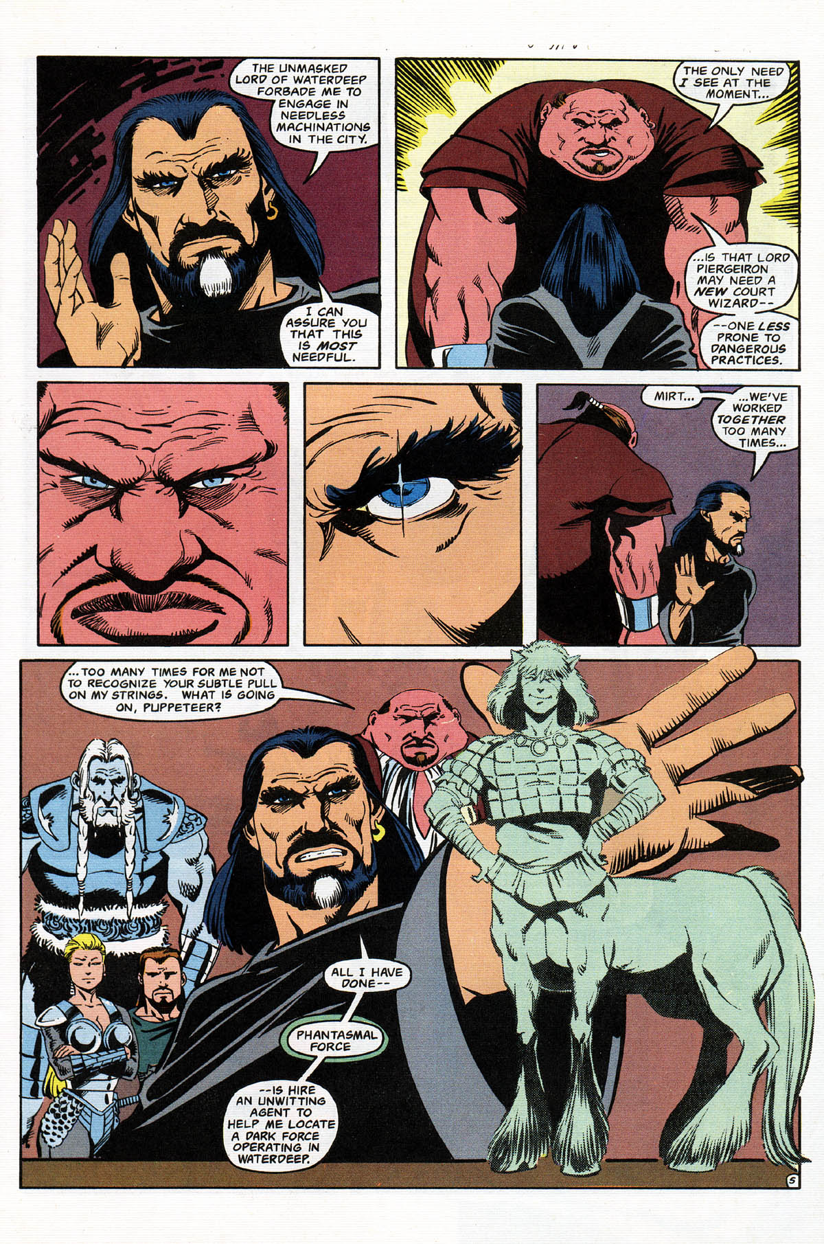 Read online Advanced Dungeons & Dragons comic -  Issue #11 - 6