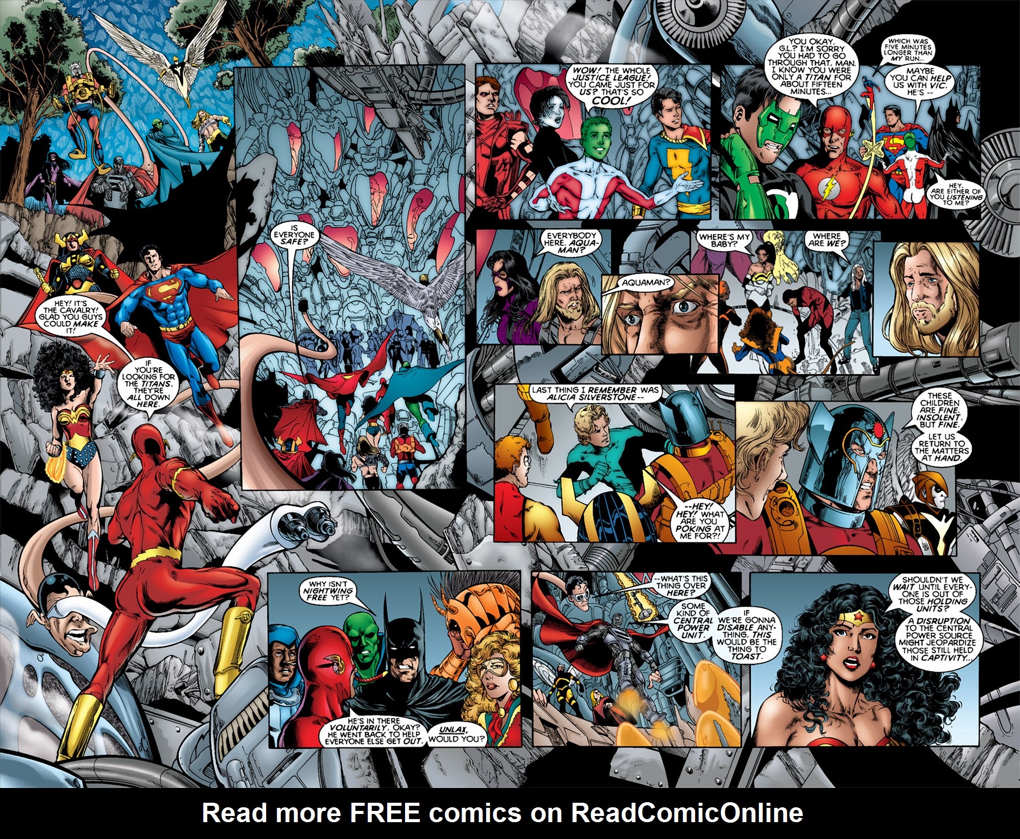 Read online JLA/Titans comic -  Issue #2 - 11