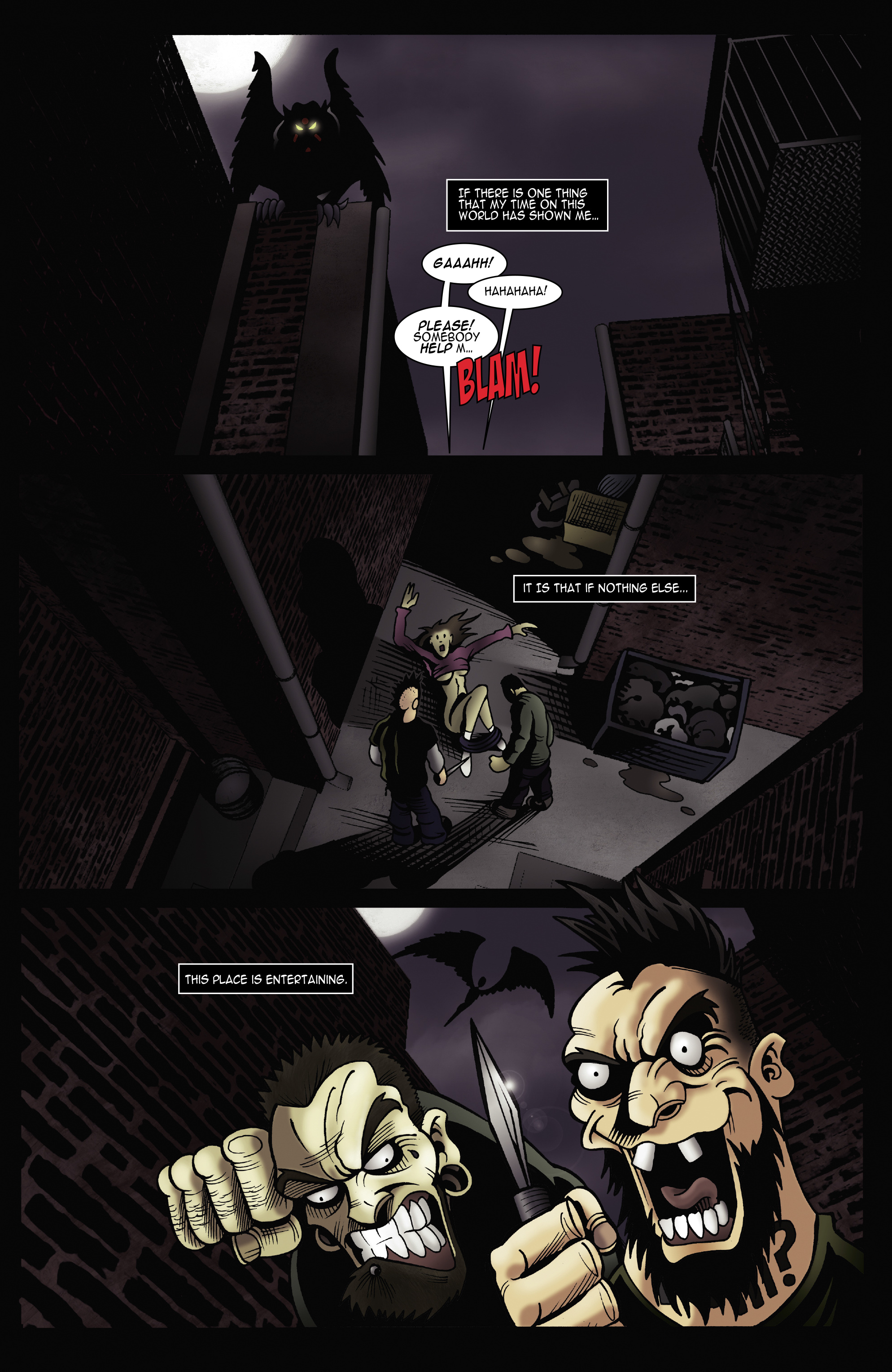 Read online The Living Corpse: Exhumed comic -  Issue #3 - 3