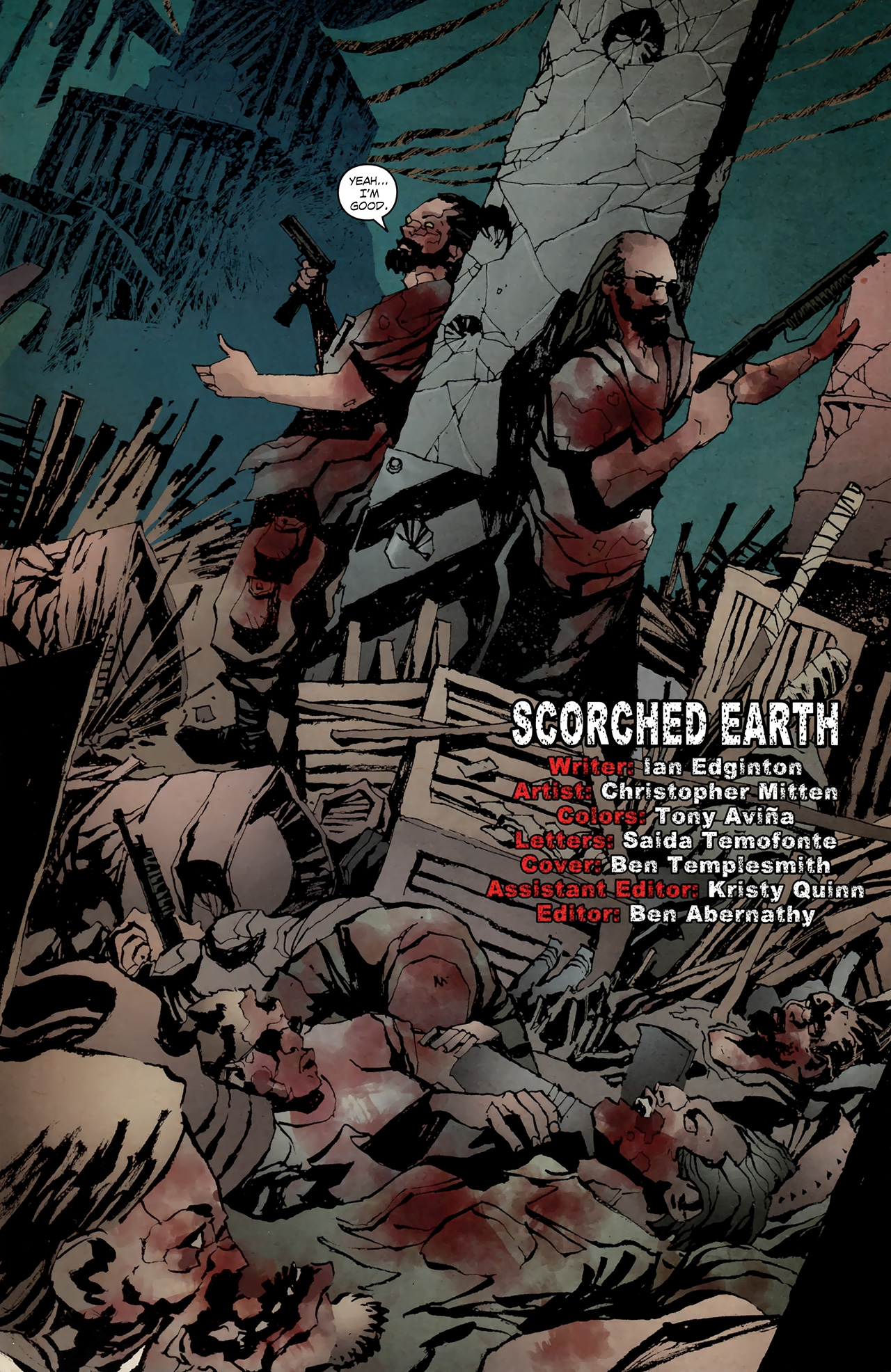 Read online Kane & Lynch comic -  Issue #1 - 3