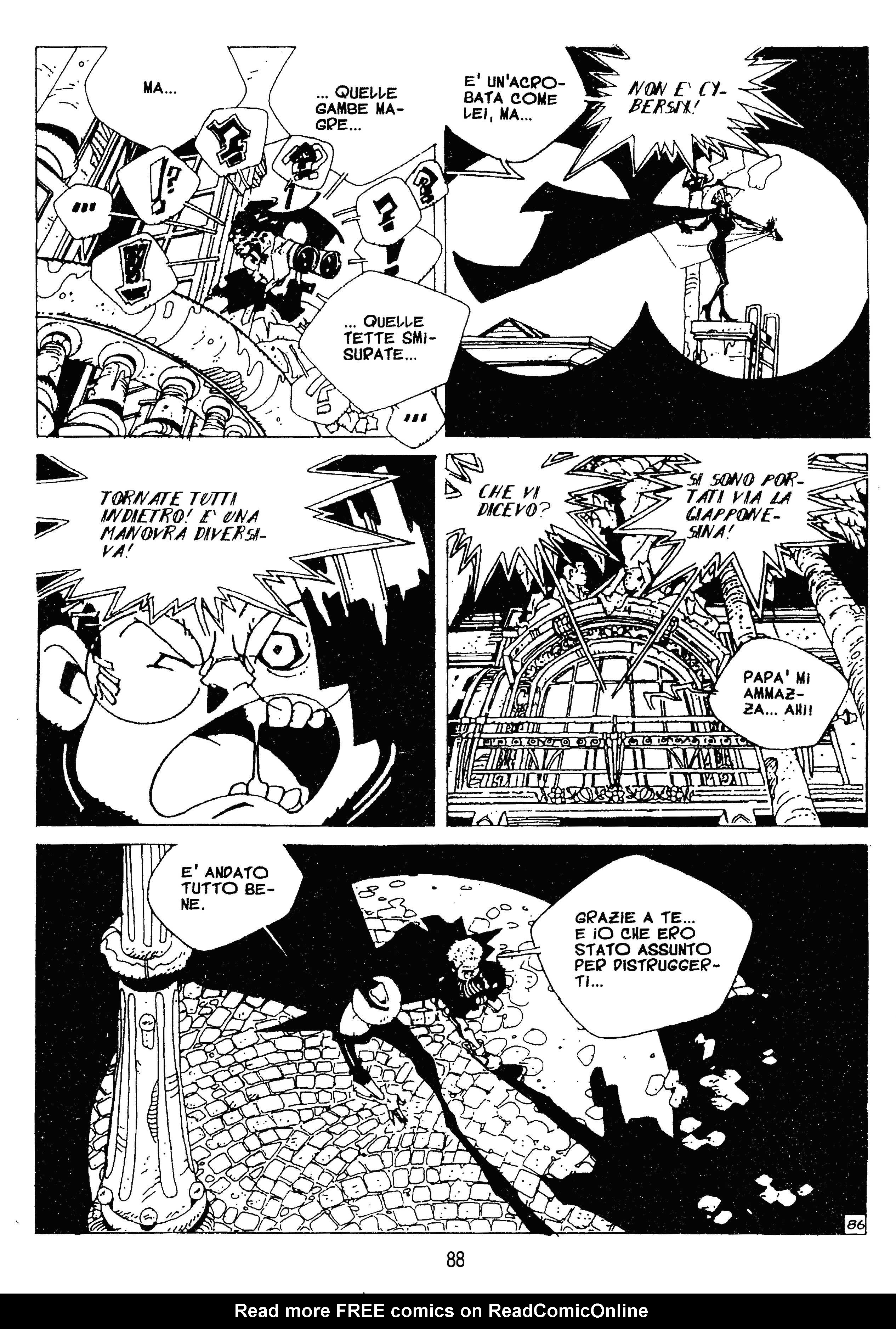 Read online Cybersix comic -  Issue #1 - 88