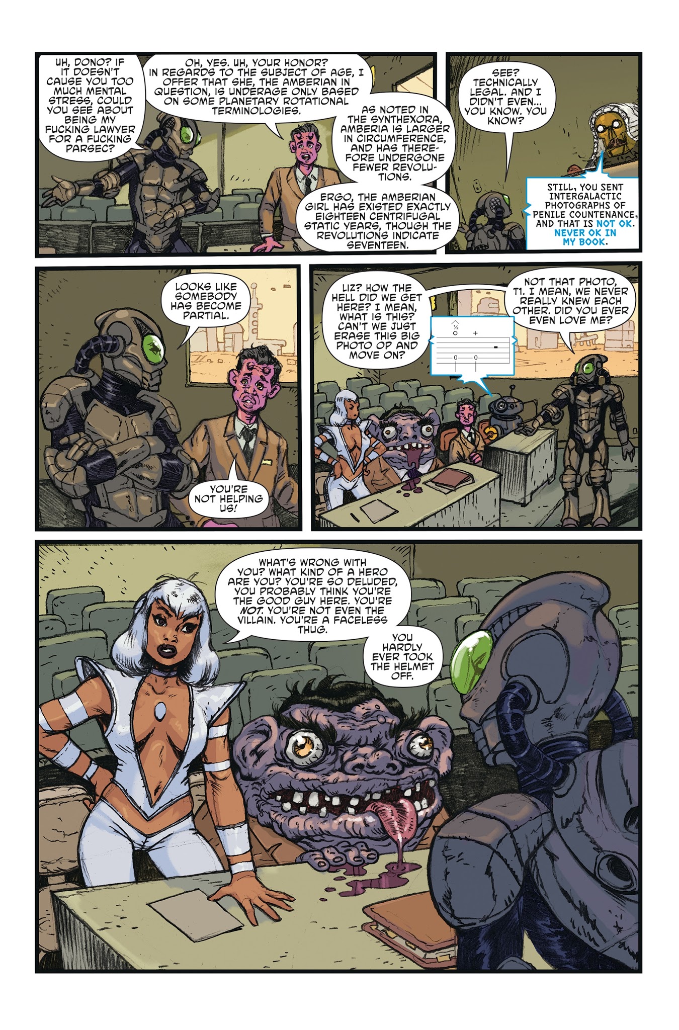 Read online Galaktikon comic -  Issue #1 - 12