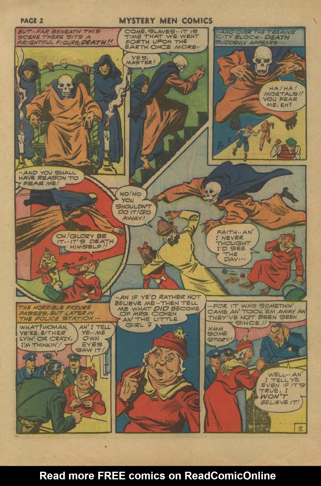 Read online Mystery Men Comics comic -  Issue #30 - 4