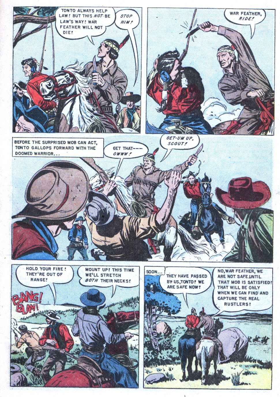Read online Lone Ranger's Companion Tonto comic -  Issue #8 - 21