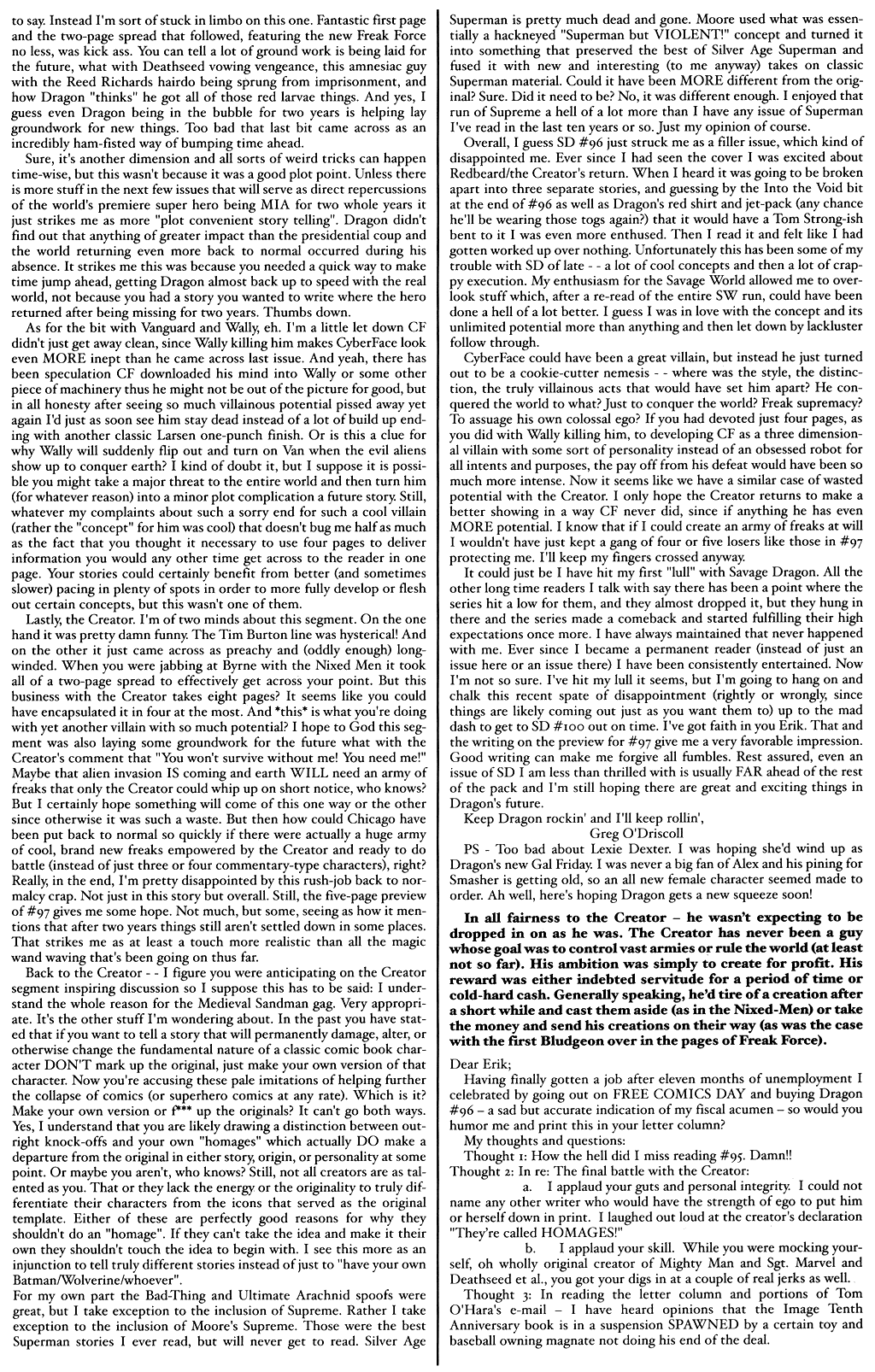 Read online The Savage Dragon (1993) comic -  Issue #98 - 28