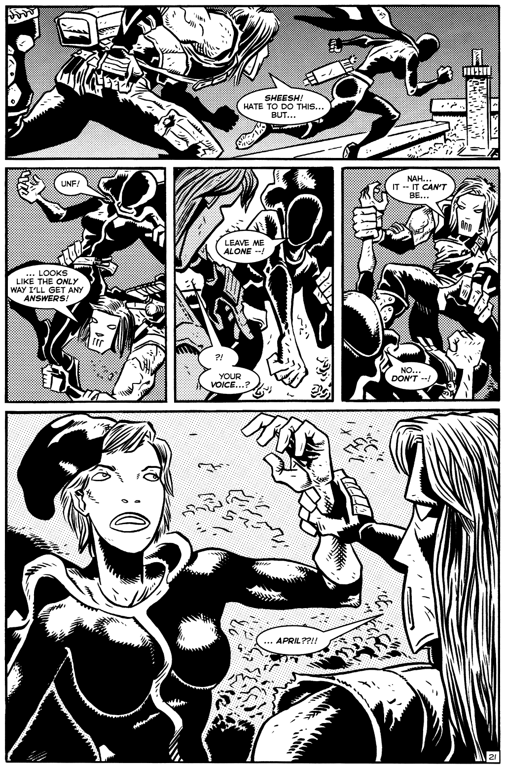 Read online TMNT: Teenage Mutant Ninja Turtles comic -  Issue #20 - 22