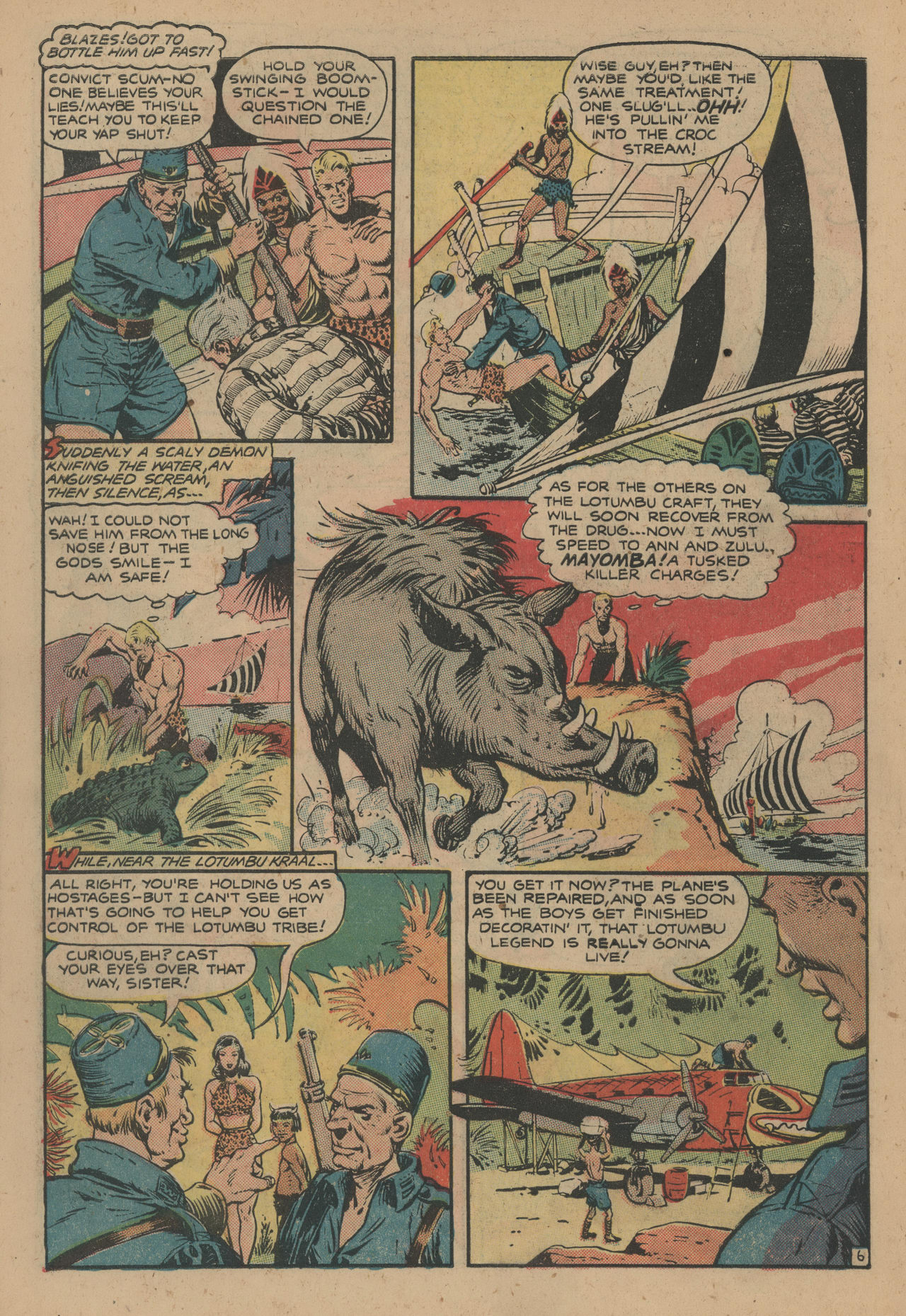 Read online Jungle Comics comic -  Issue #121 - 8