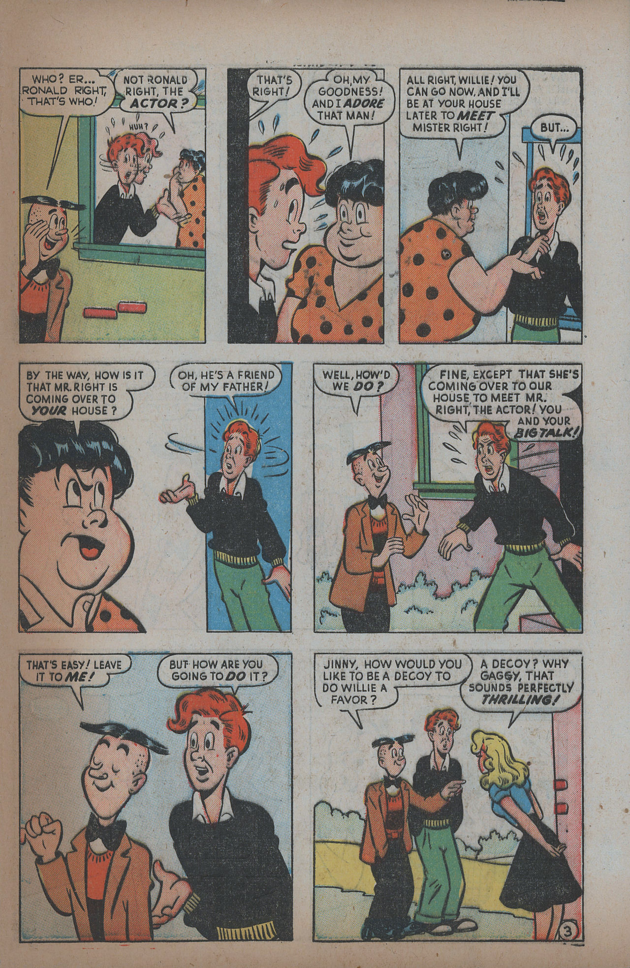 Read online Willie Comics (1946) comic -  Issue #17 - 45