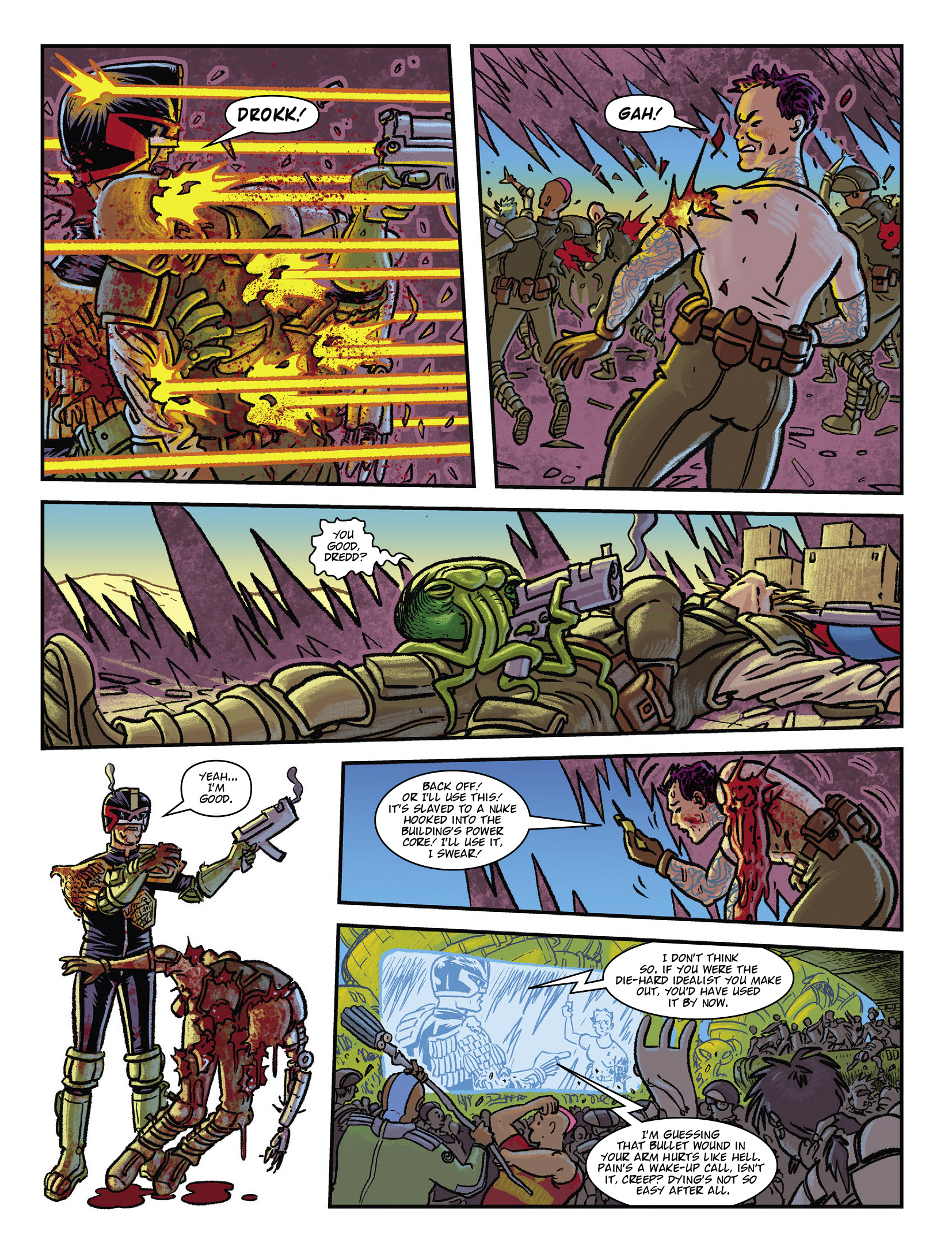 Read online Judge Dredd Megazine (Vol. 5) comic -  Issue #450 - 10