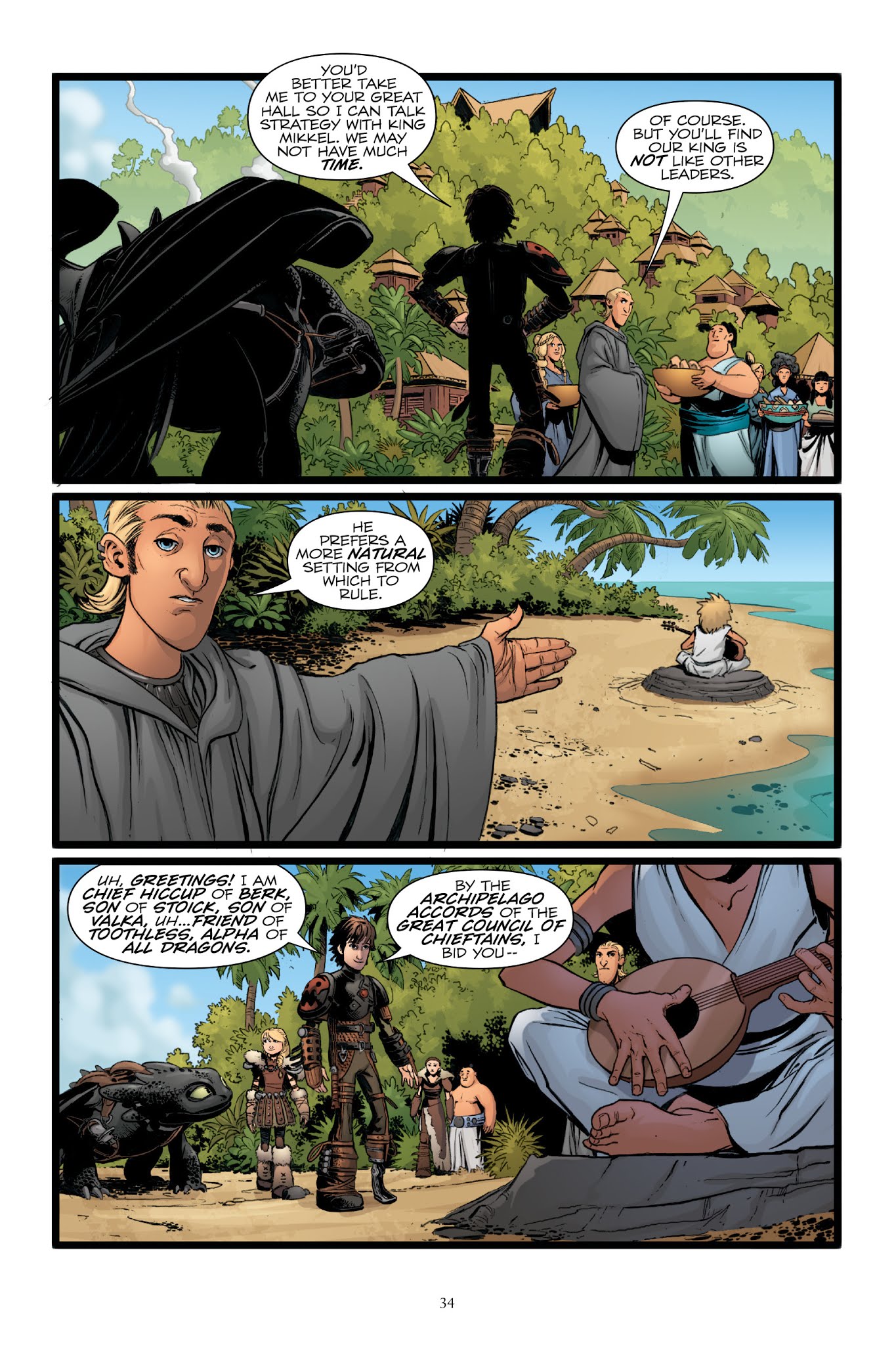 Read online How To Train Your Dragon: The Serpent's Heir comic -  Issue # TPB - 35