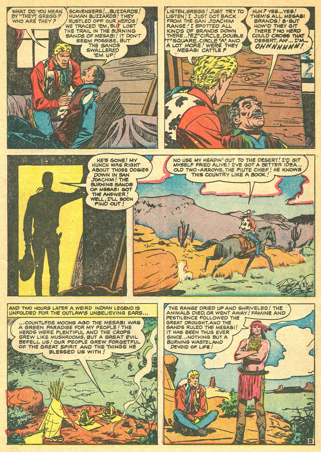 Read online Two Gun Western (1950) comic -  Issue #12 - 7