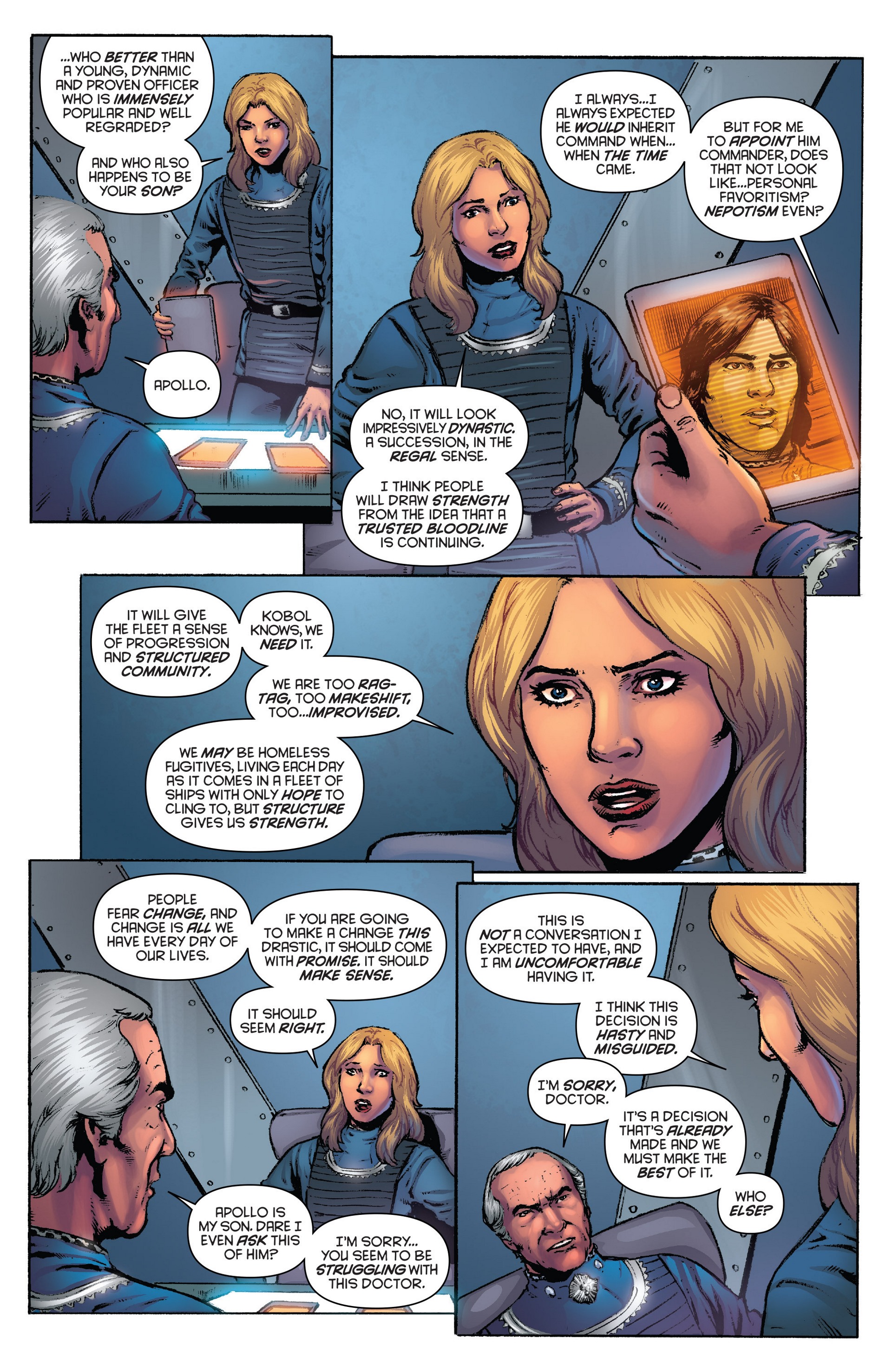 Read online Classic Battlestar Galactica (2013) comic -  Issue #10 - 19