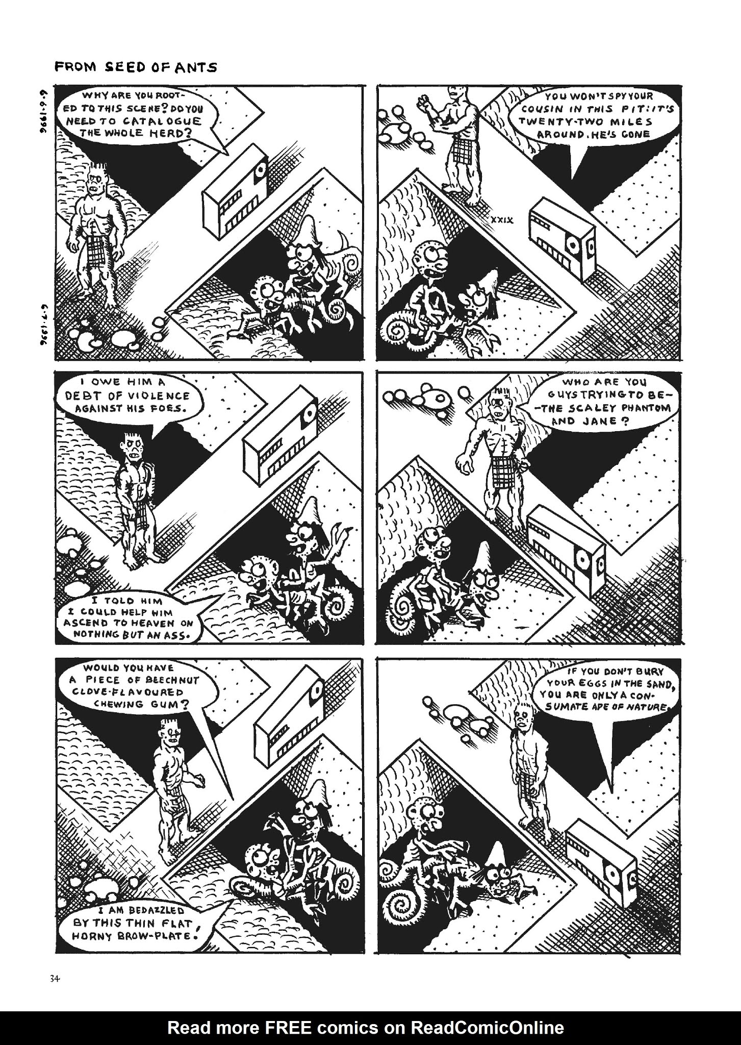 Read online Jimbo's Inferno comic -  Issue # Full - 34