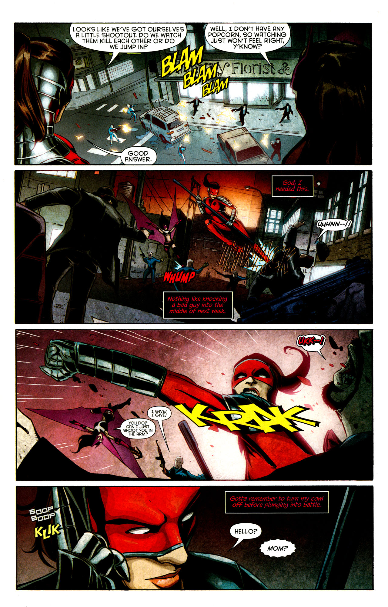 Read online Batman: Streets Of Gotham comic -  Issue #4 - 27