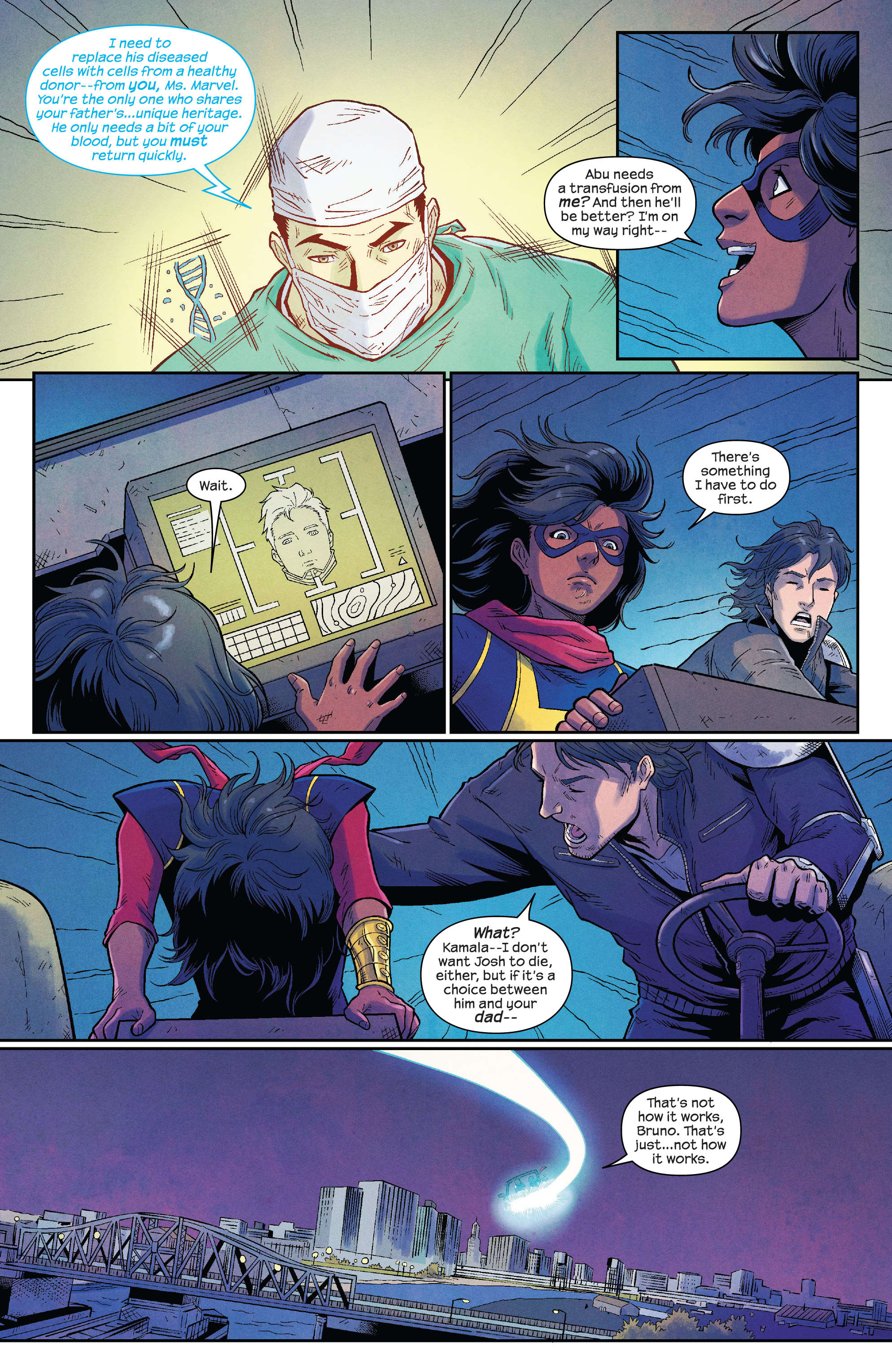 Read online Magnificent Ms. Marvel comic -  Issue #12 - 13