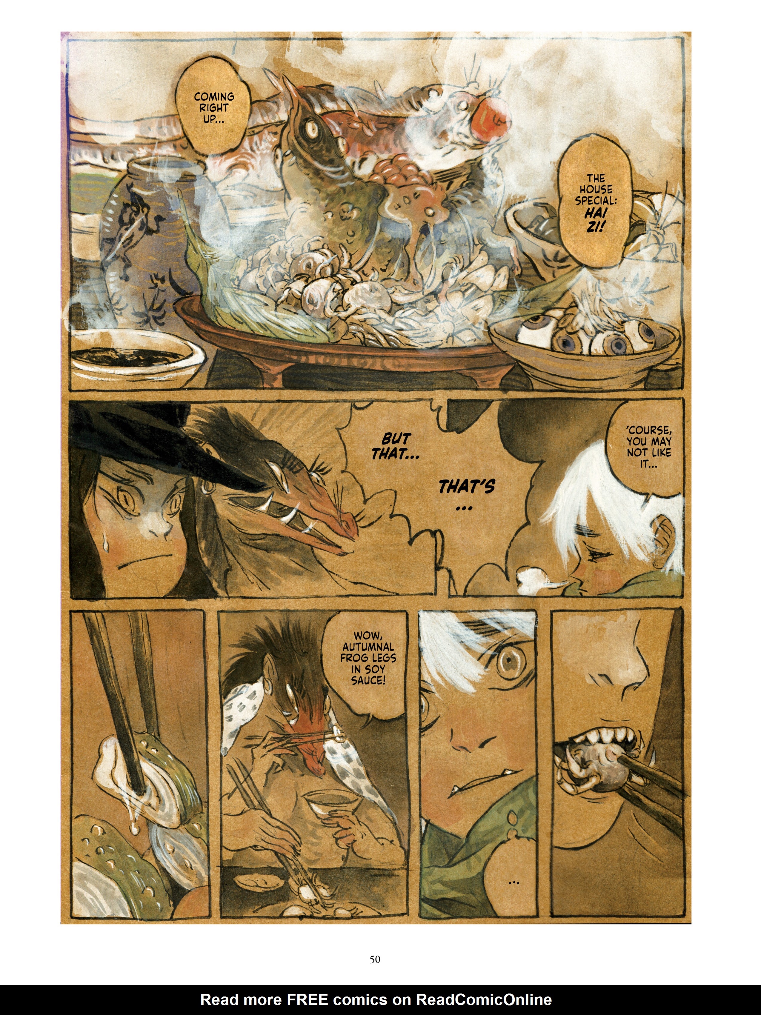 Read online Cuisine Chinoise: Five Tales of Food and Life comic -  Issue # TPB - 53