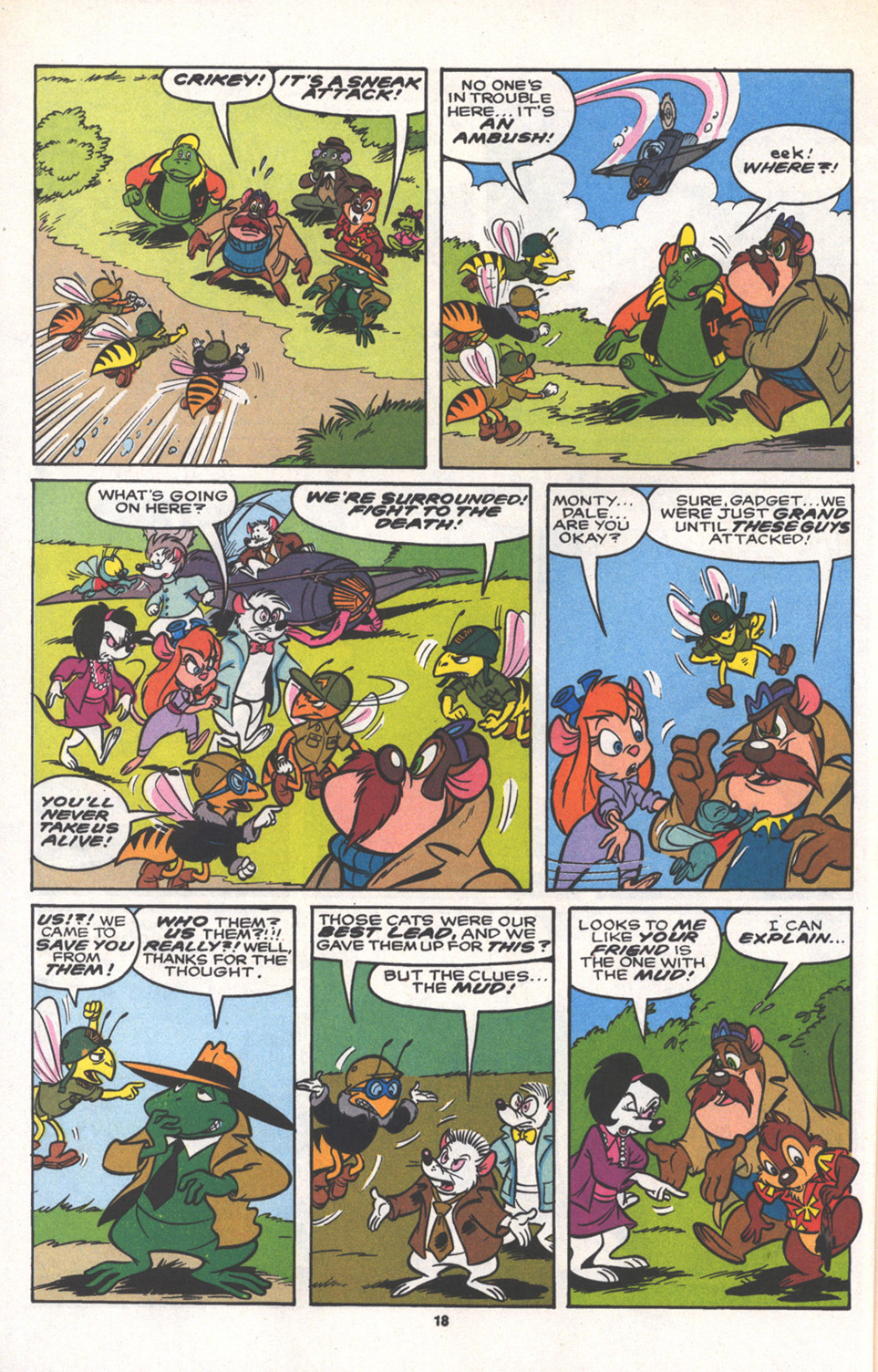 Read online Disney's Chip 'N Dale Rescue Rangers comic -  Issue #16 - 24