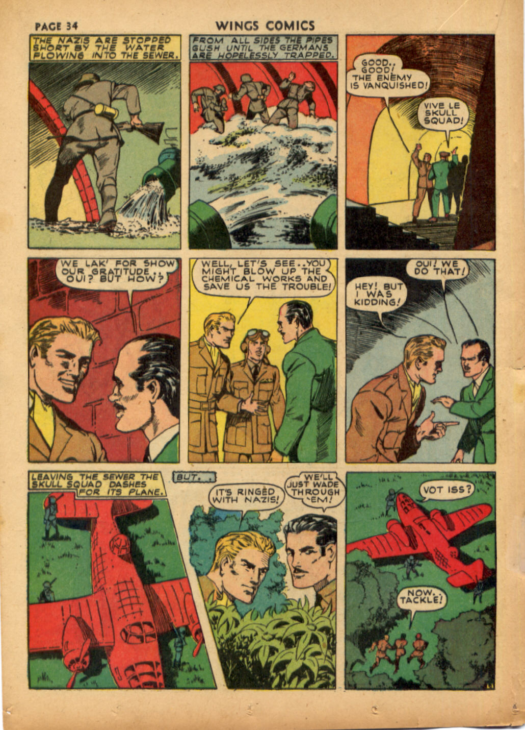 Read online Wings Comics comic -  Issue #16 - 36