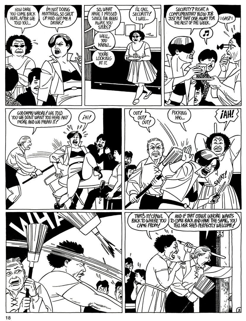 Read online Love and Rockets (1982) comic -  Issue #47 - 20