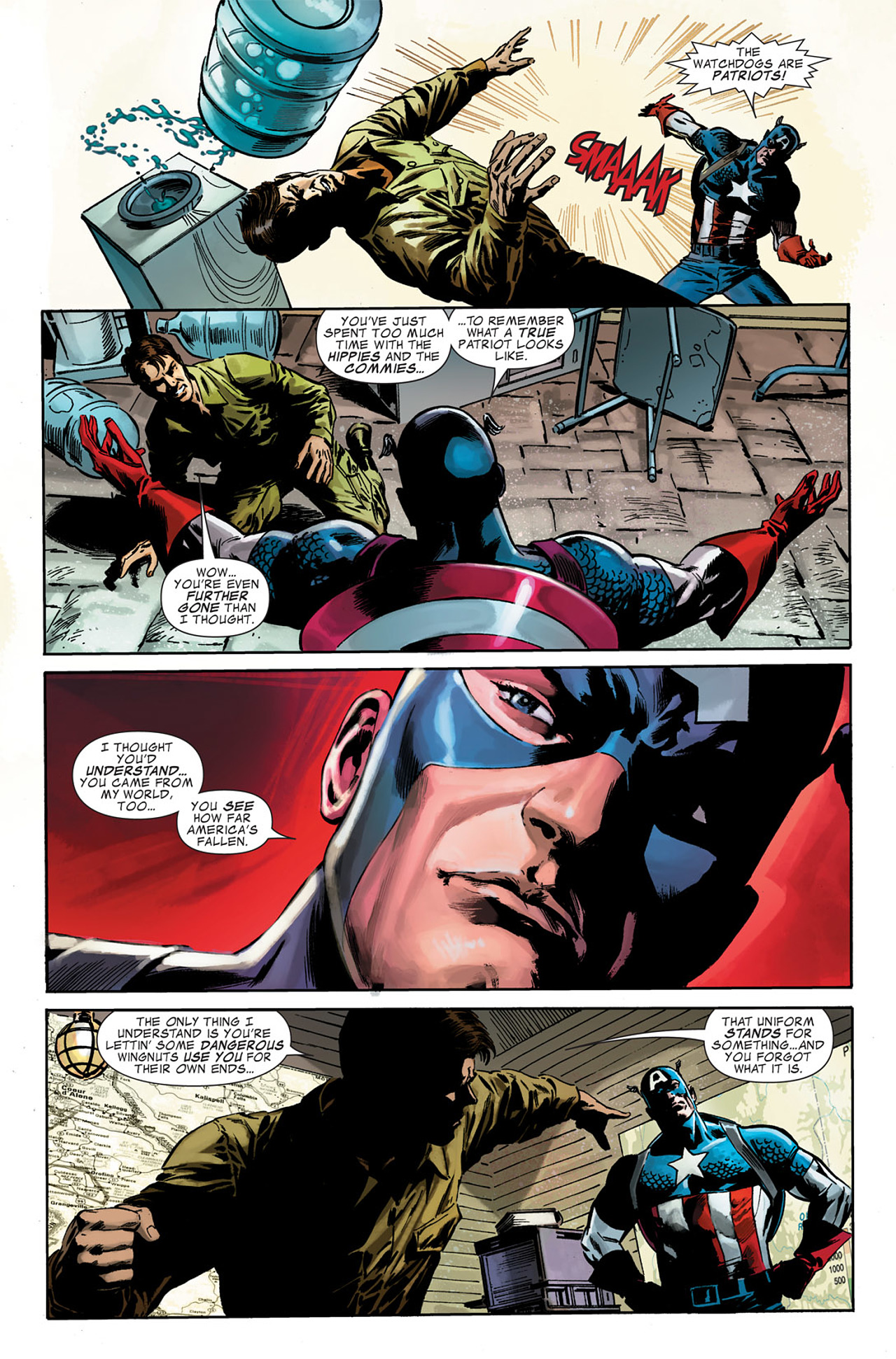 Read online Captain America (1968) comic -  Issue #604 - 4