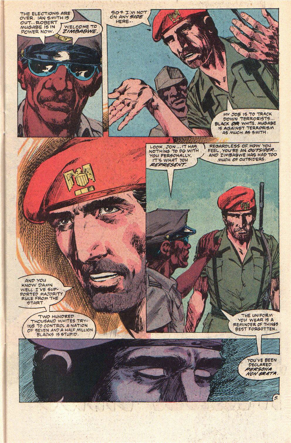 Read online Jon Sable, Freelance comic -  Issue #6 - 7