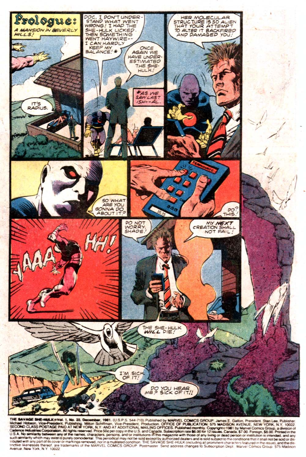 Read online The Savage She-Hulk comic -  Issue #23 - 2