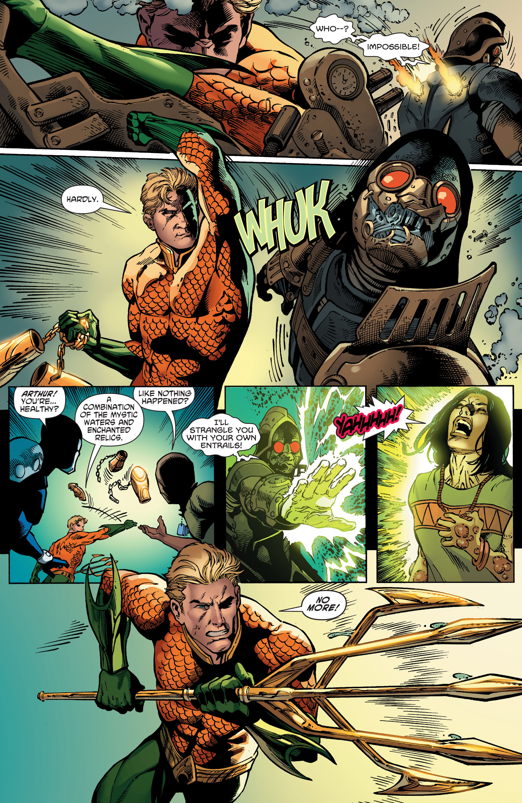 Read online Aquaman and the Others comic -  Issue #5 - 16