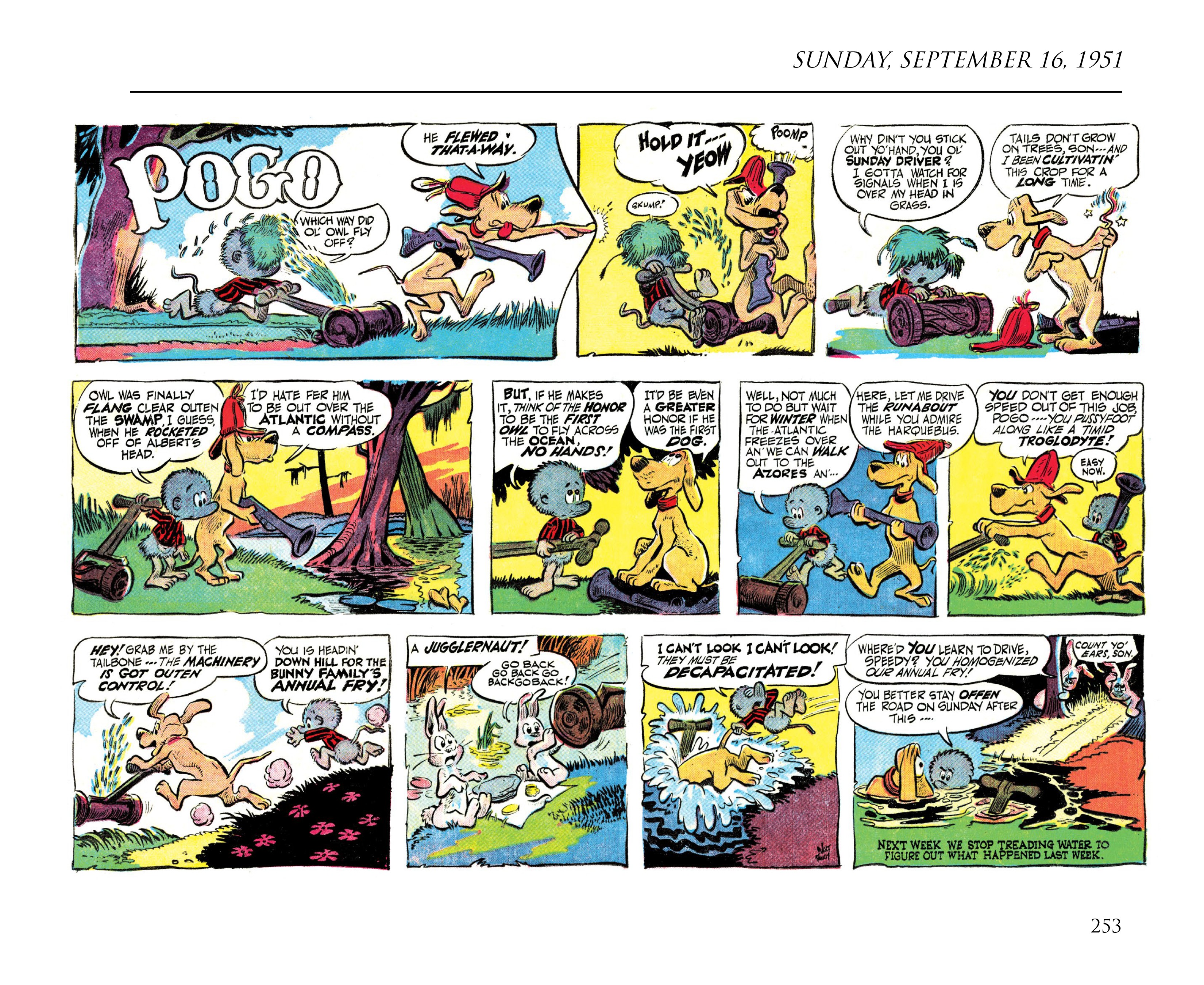 Read online Pogo by Walt Kelly: The Complete Syndicated Comic Strips comic -  Issue # TPB 2 (Part 3) - 71