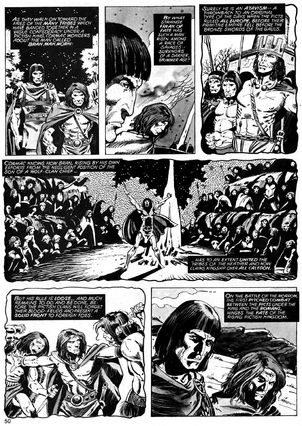 Read online The Savage Sword Of Conan comic -  Issue #42 - 50
