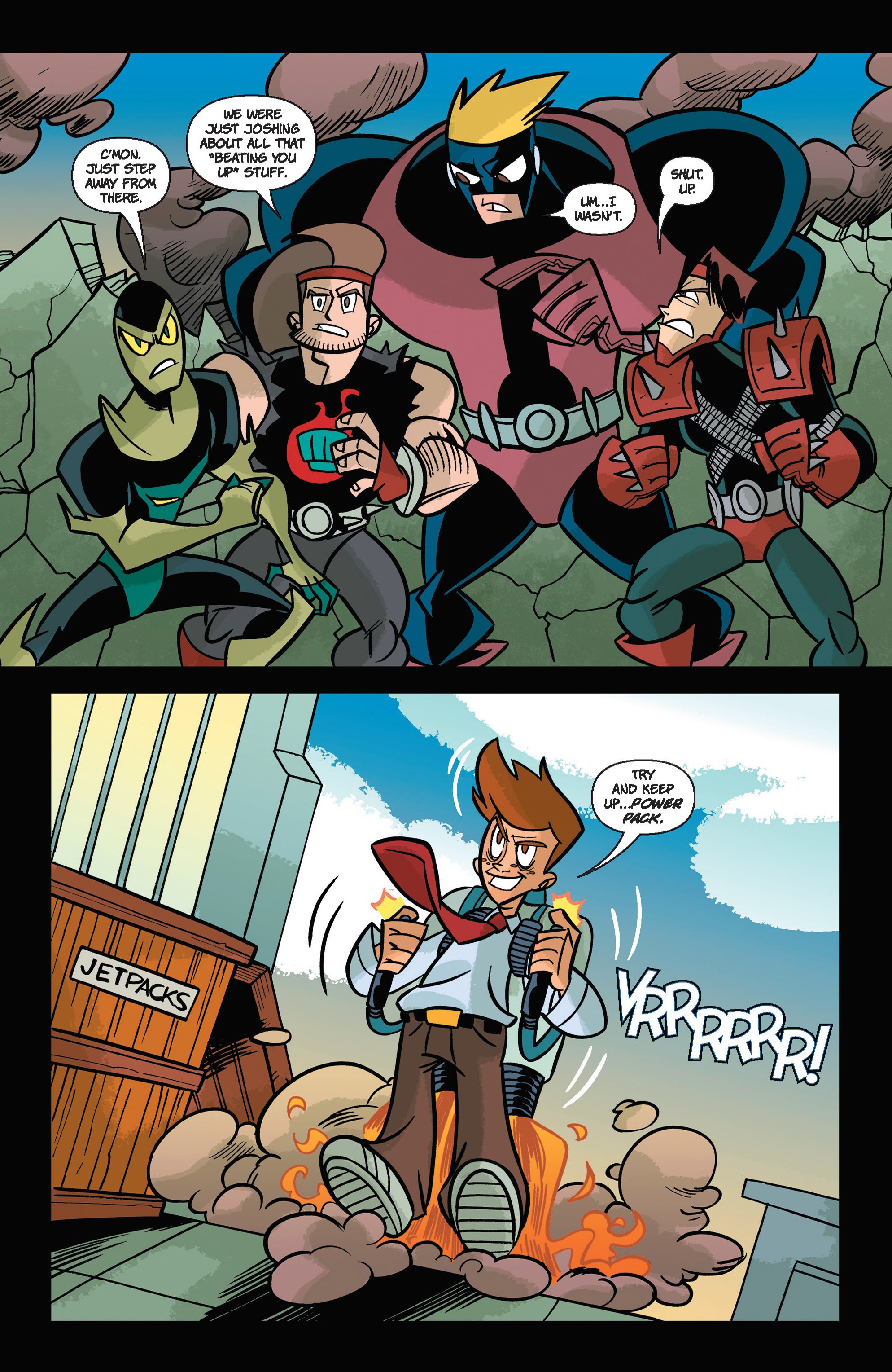 Read online Super Human Resources comic -  Issue #1 - 28