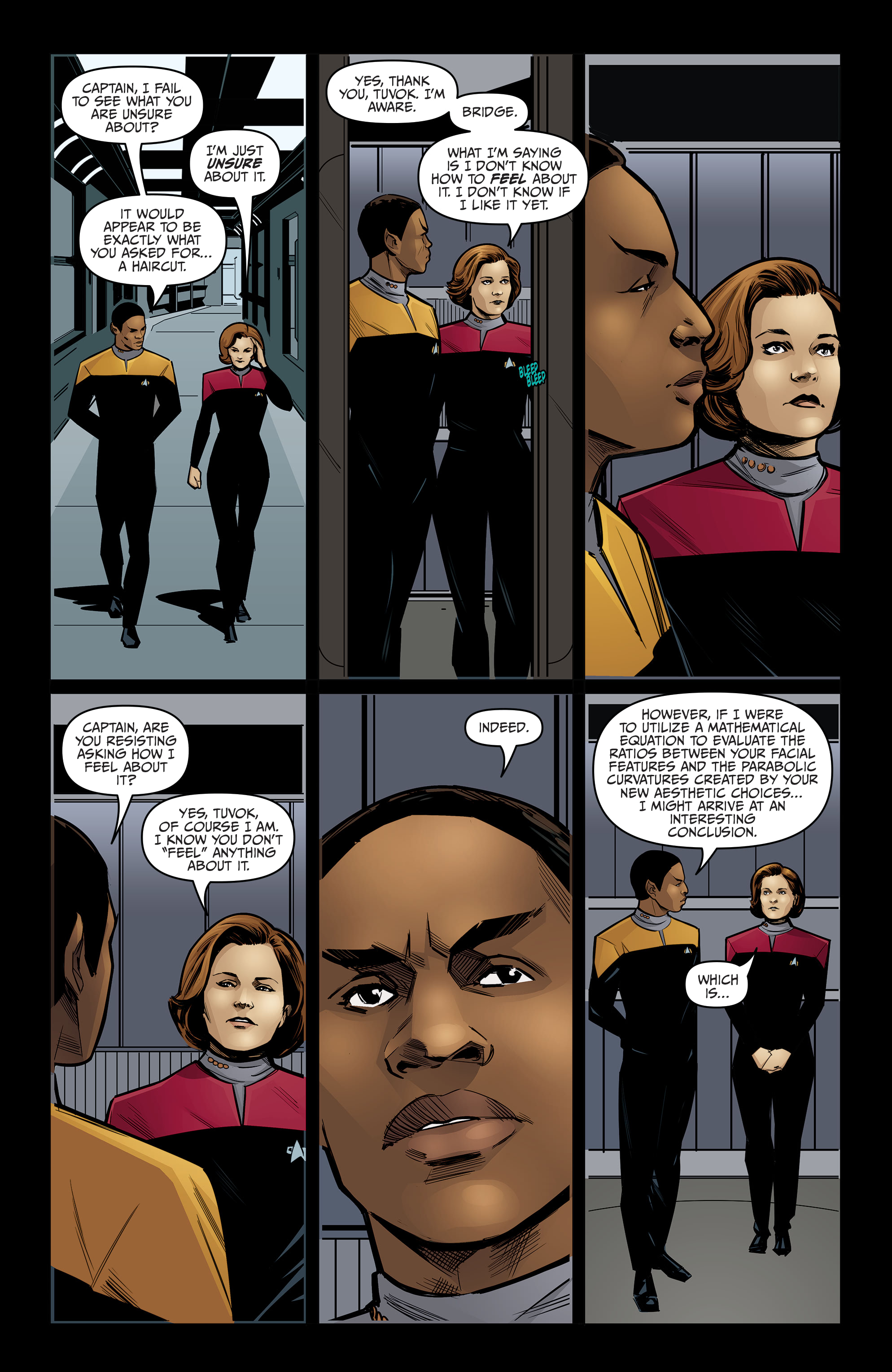 Read online Star Trek: Voyager—Seven’s Reckoning comic -  Issue #1 - 5