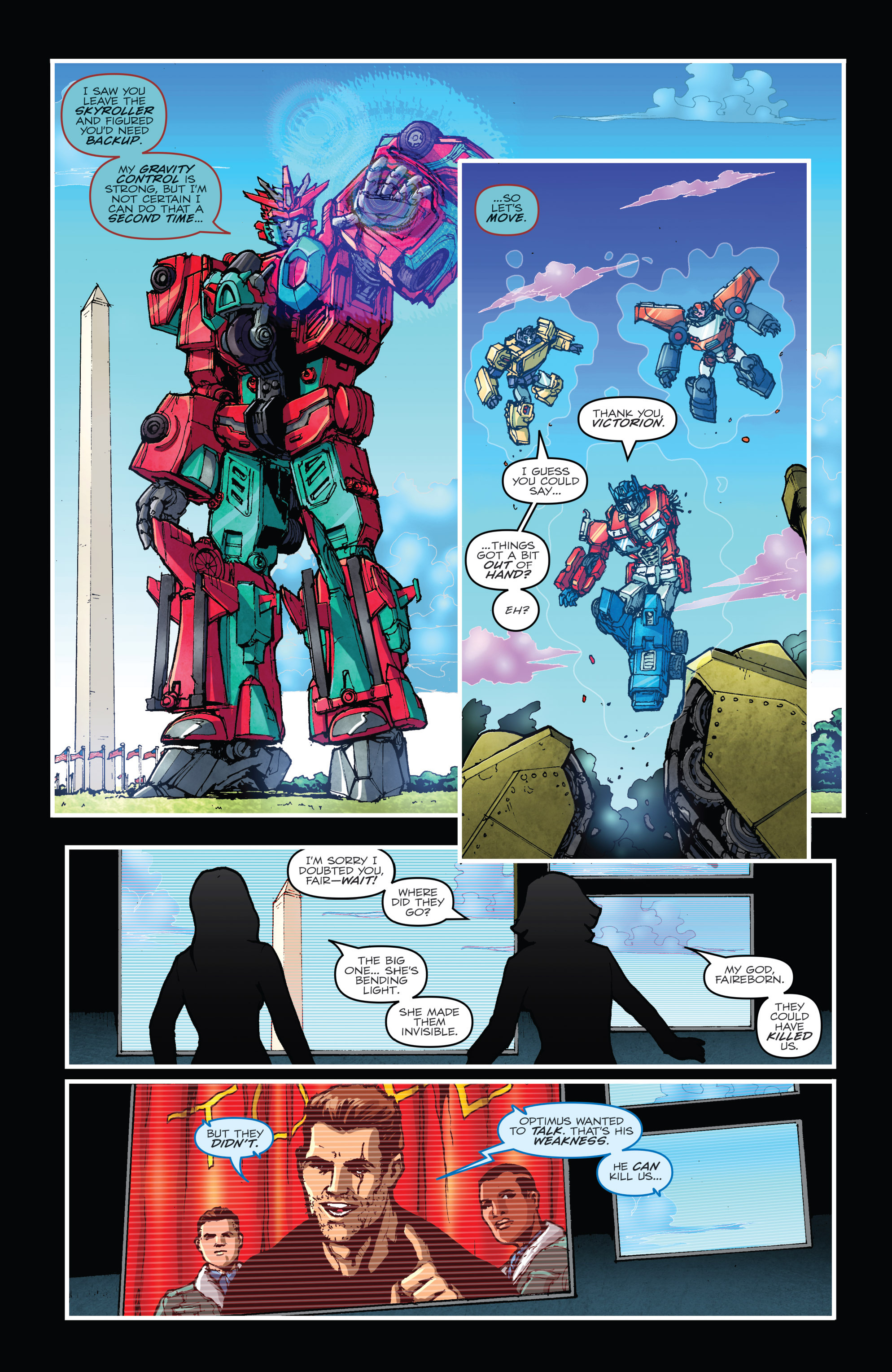 Read online The Transformers (2014) comic -  Issue #51 - 22