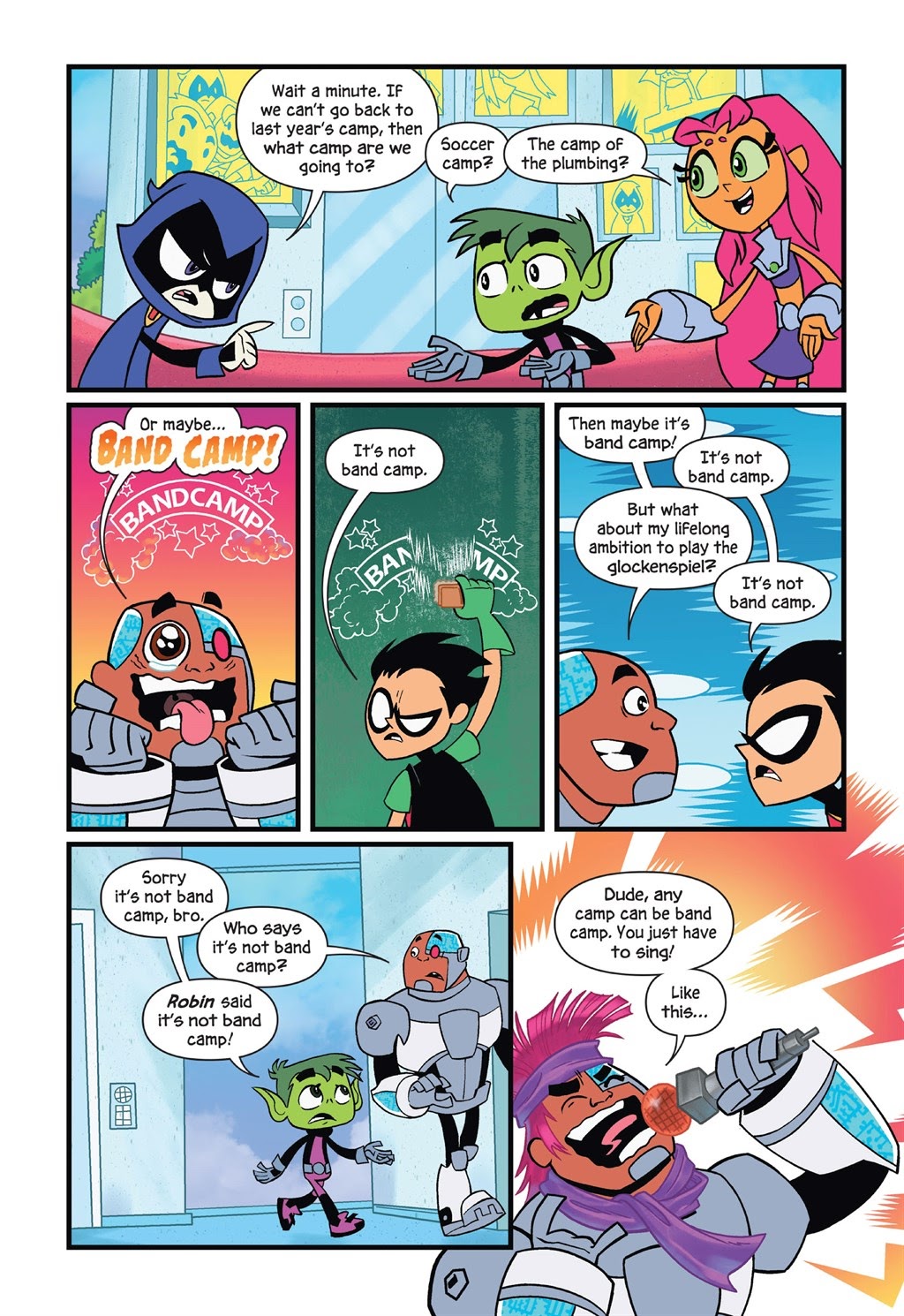Read online Teen Titans Go! To Camp comic -  Issue # _TPB - 20