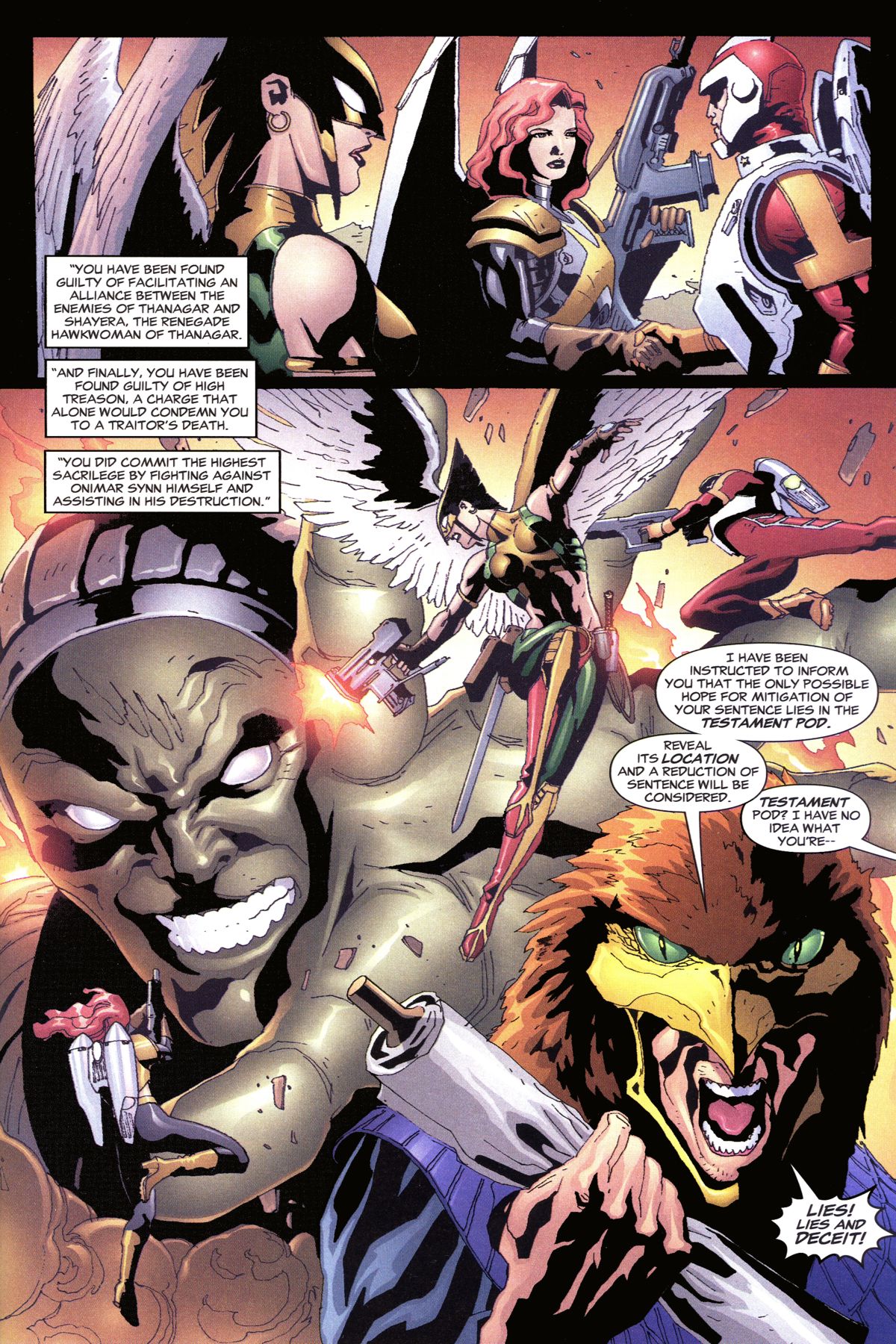 Read online Hawkgirl comic -  Issue #58 - 4