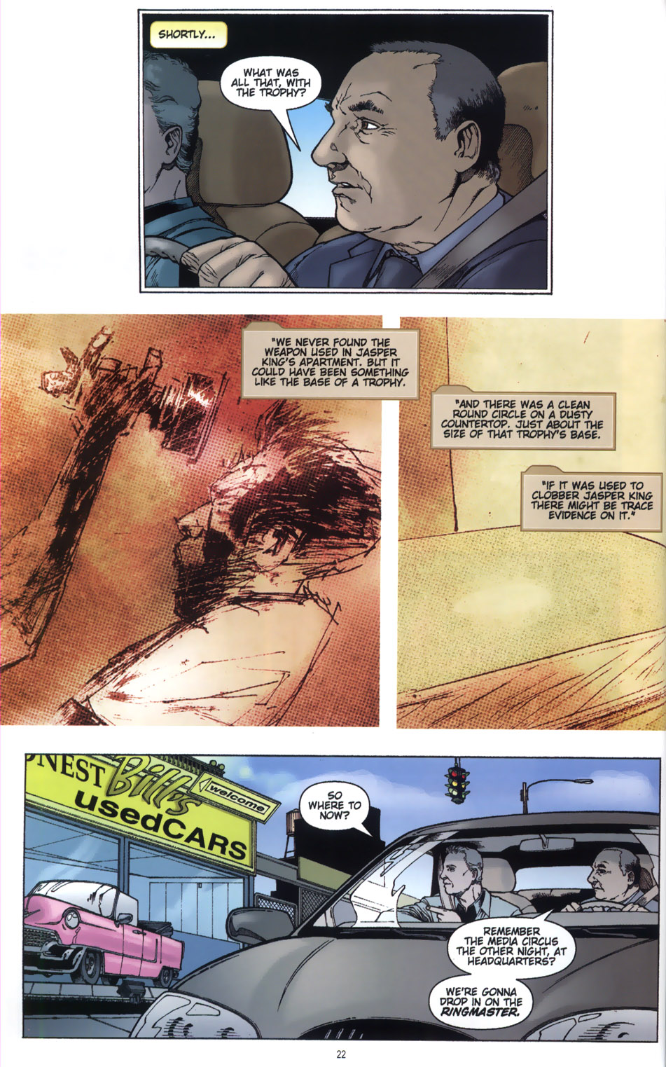 Read online CSI: Crime Scene Investigation: Thicker Than Blood comic -  Issue # Full - 24