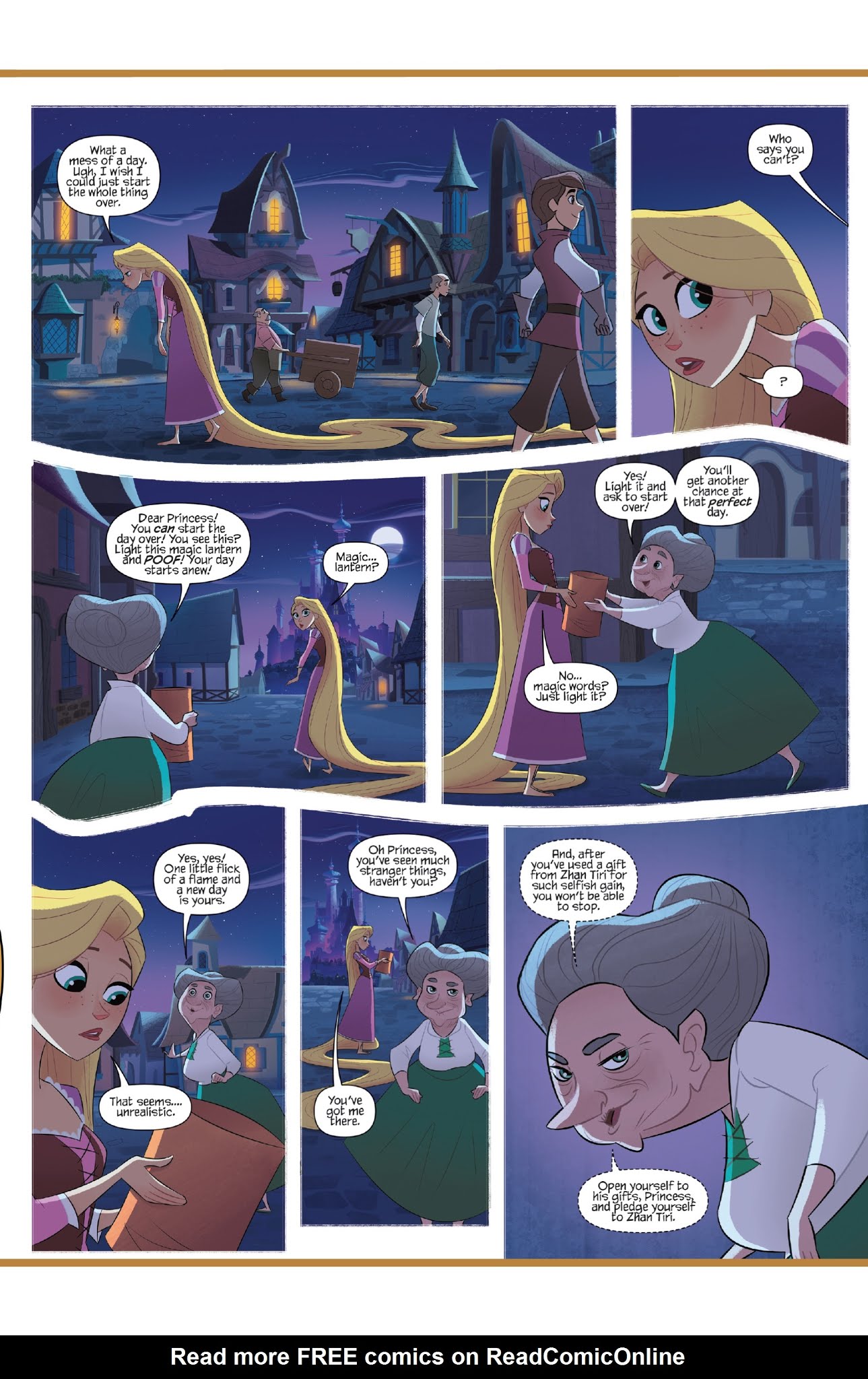Read online Tangled: The Series: Hair-Raising Adventures comic -  Issue #1 - 10