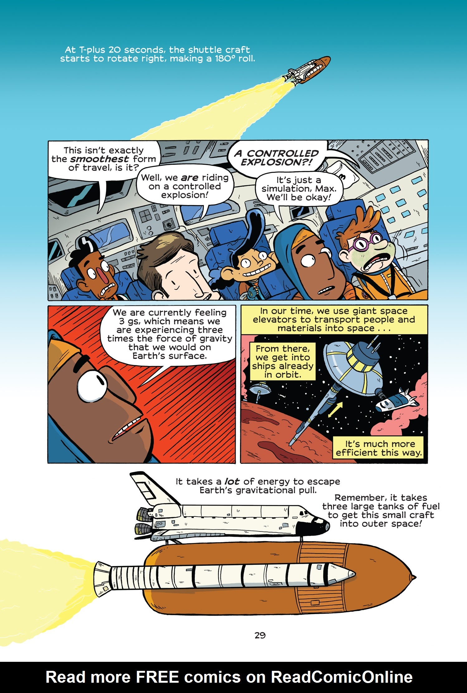 Read online History Comics comic -  Issue # The Challenger Disaster: Tragedy in the Skies - 35