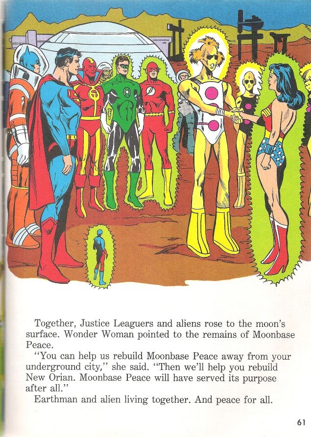 Read online Justice League of America in The Lunar Invaders comic -  Issue # Full - 61
