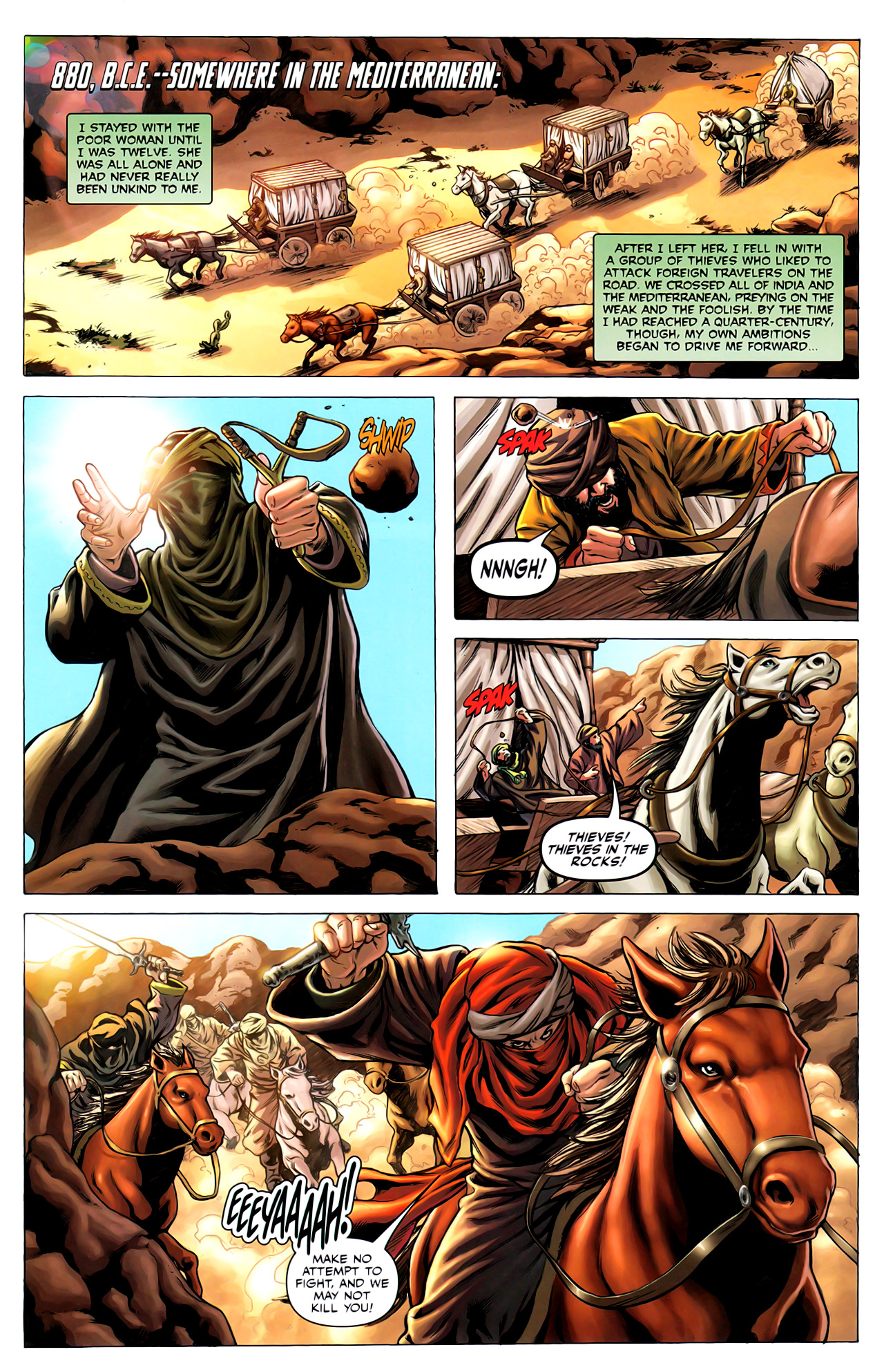 Read online Highlander Origins: The Kurgan comic -  Issue #1 - 15