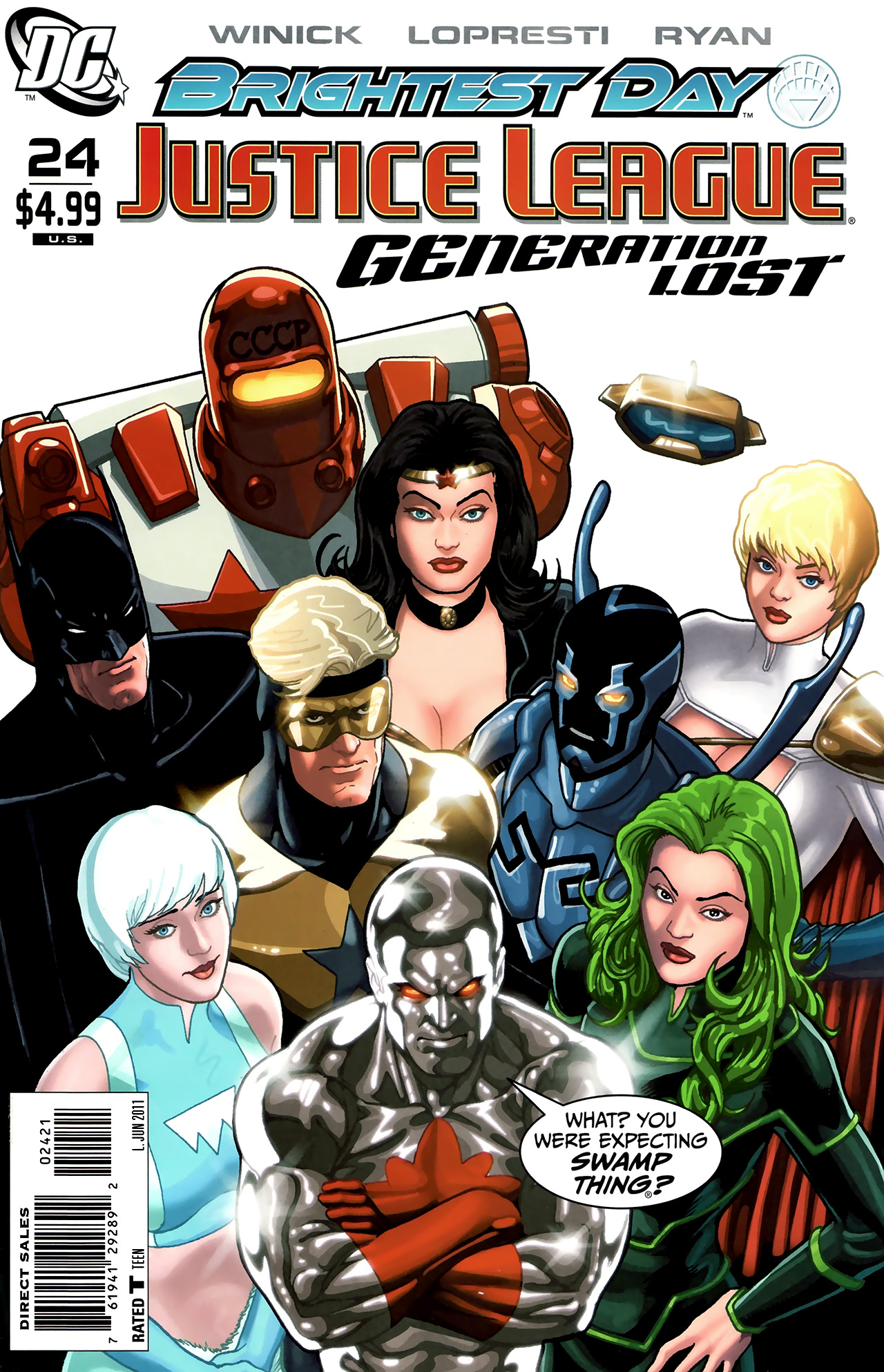 Read online Justice League: Generation Lost comic -  Issue #24 - 2