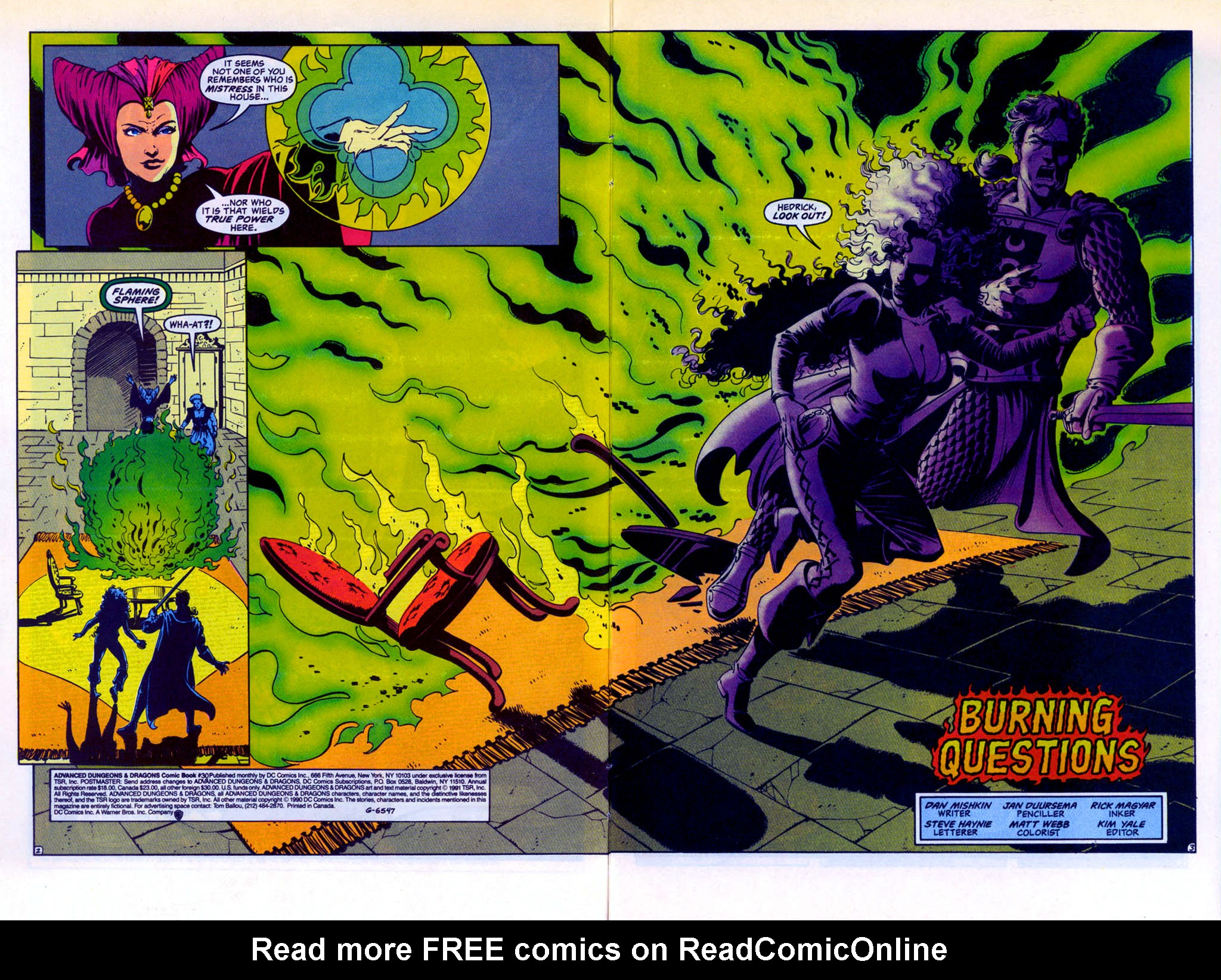 Read online Advanced Dungeons & Dragons comic -  Issue #30 - 3