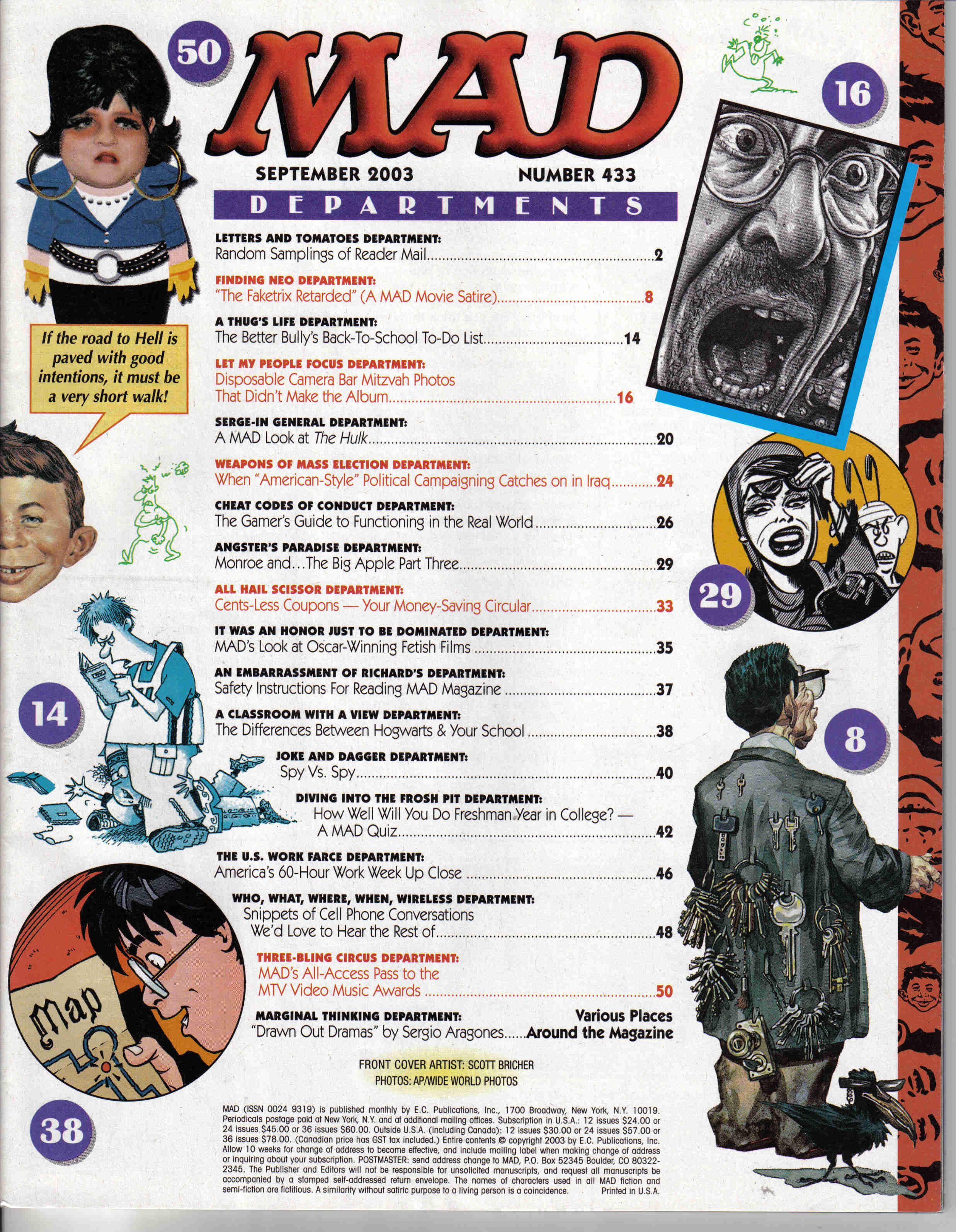 Read online MAD comic -  Issue #433 - 2