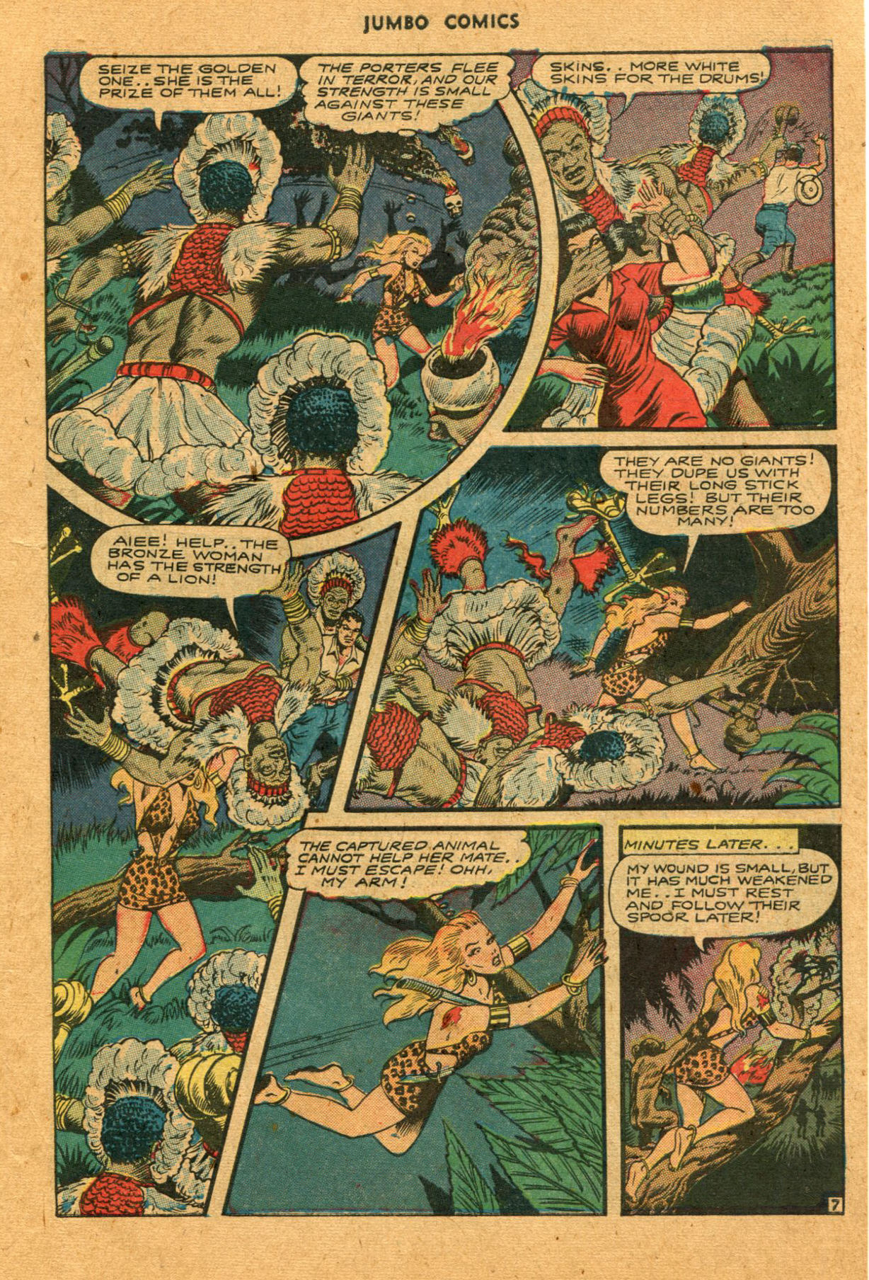 Read online Jumbo Comics comic -  Issue #75 - 9