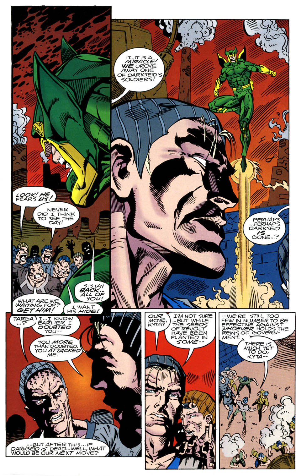 Read online Underworld Unleashed: Apokolips- Dark Uprising comic -  Issue #1 - 18