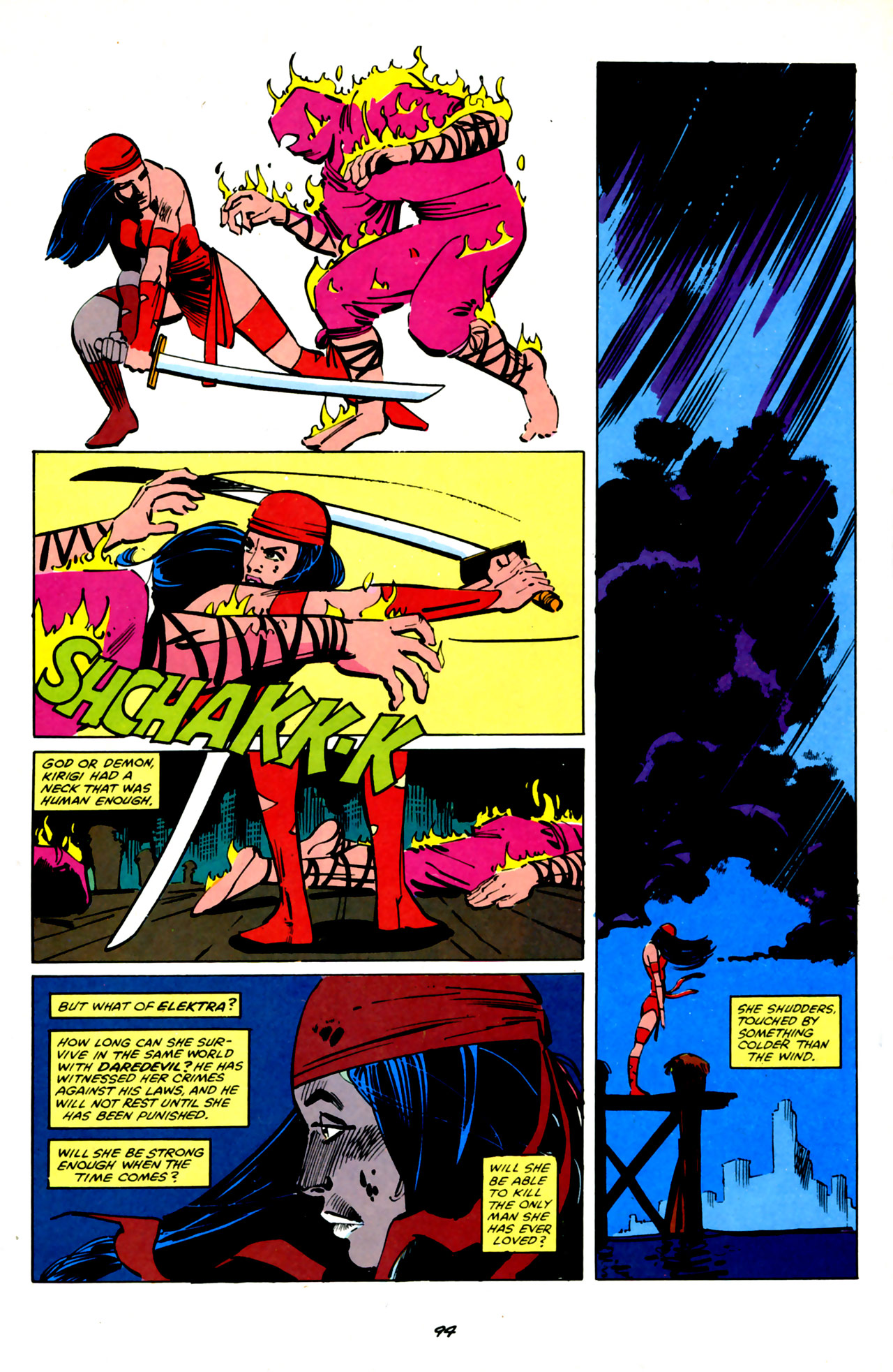 Read online Elektra Megazine comic -  Issue #1 - 95