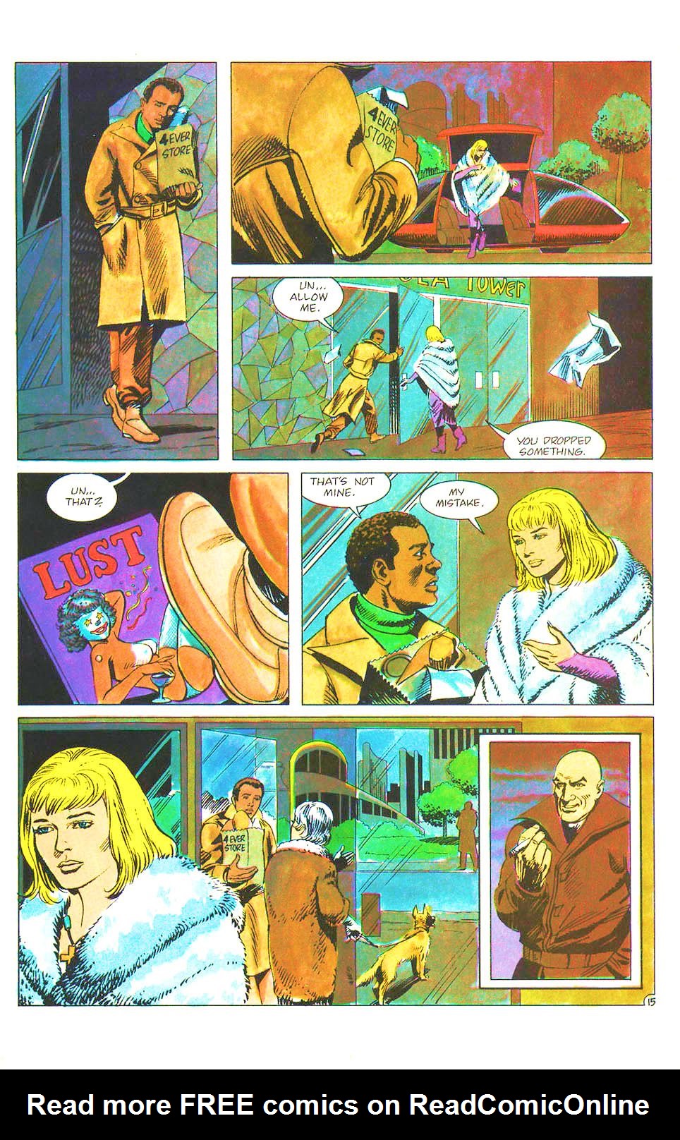 Read online Evangeline comic -  Issue #5 - 18